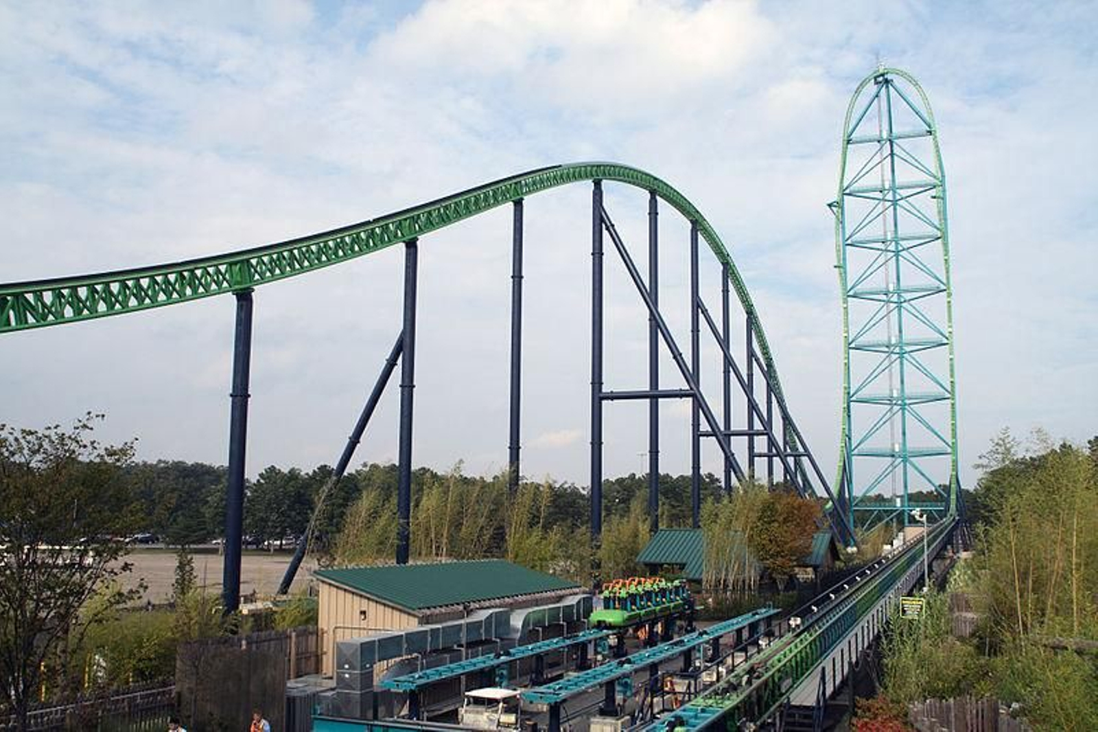 Kingda Ka, la montaña rusa más alta del mundo