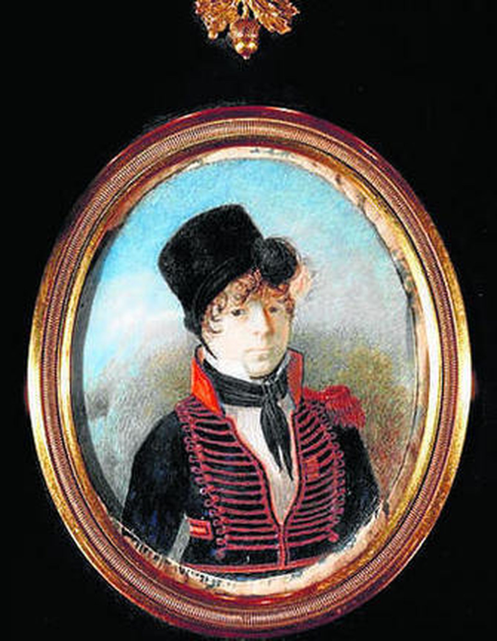 El retrato de Agustina.