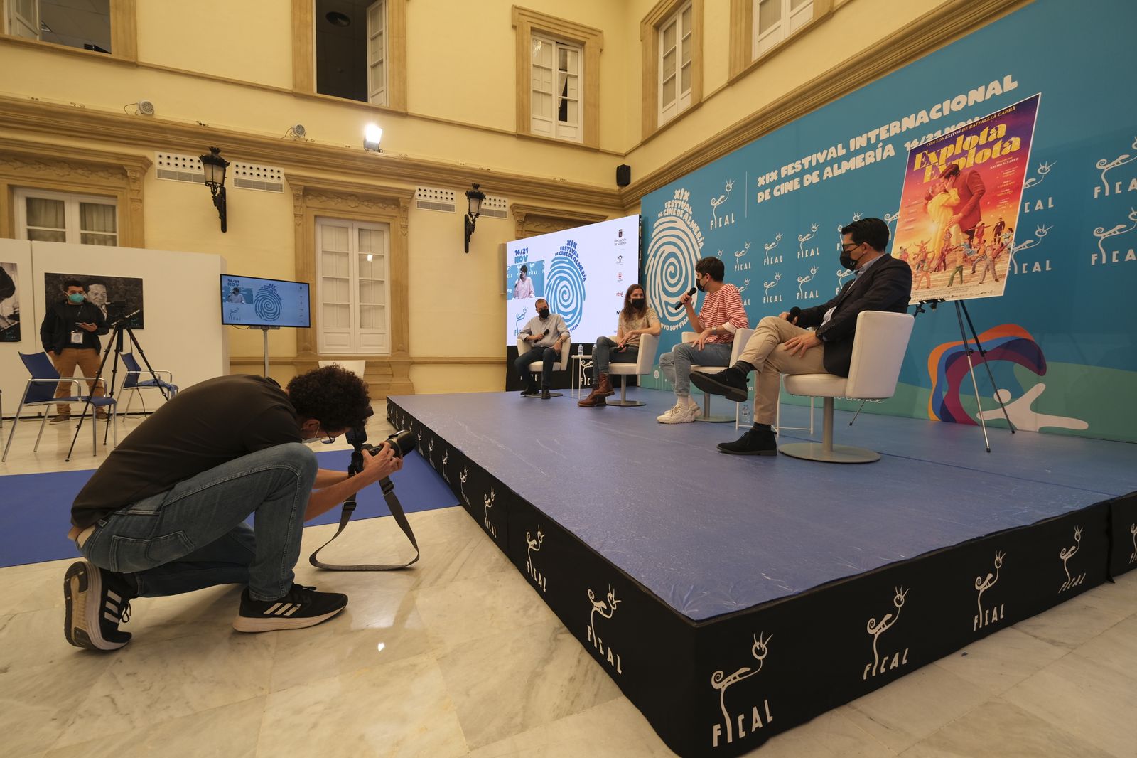 Fotogalería presentación Ópera Prima 'Explota, Explota'. FICAL. ALMERÍA