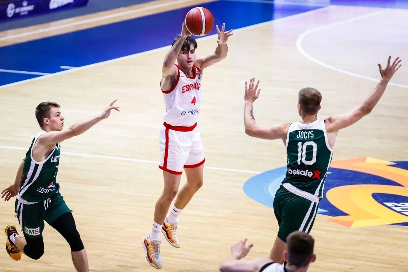 Eurobasket sub 20: Otra derrota de España con poco peso de los malagueños