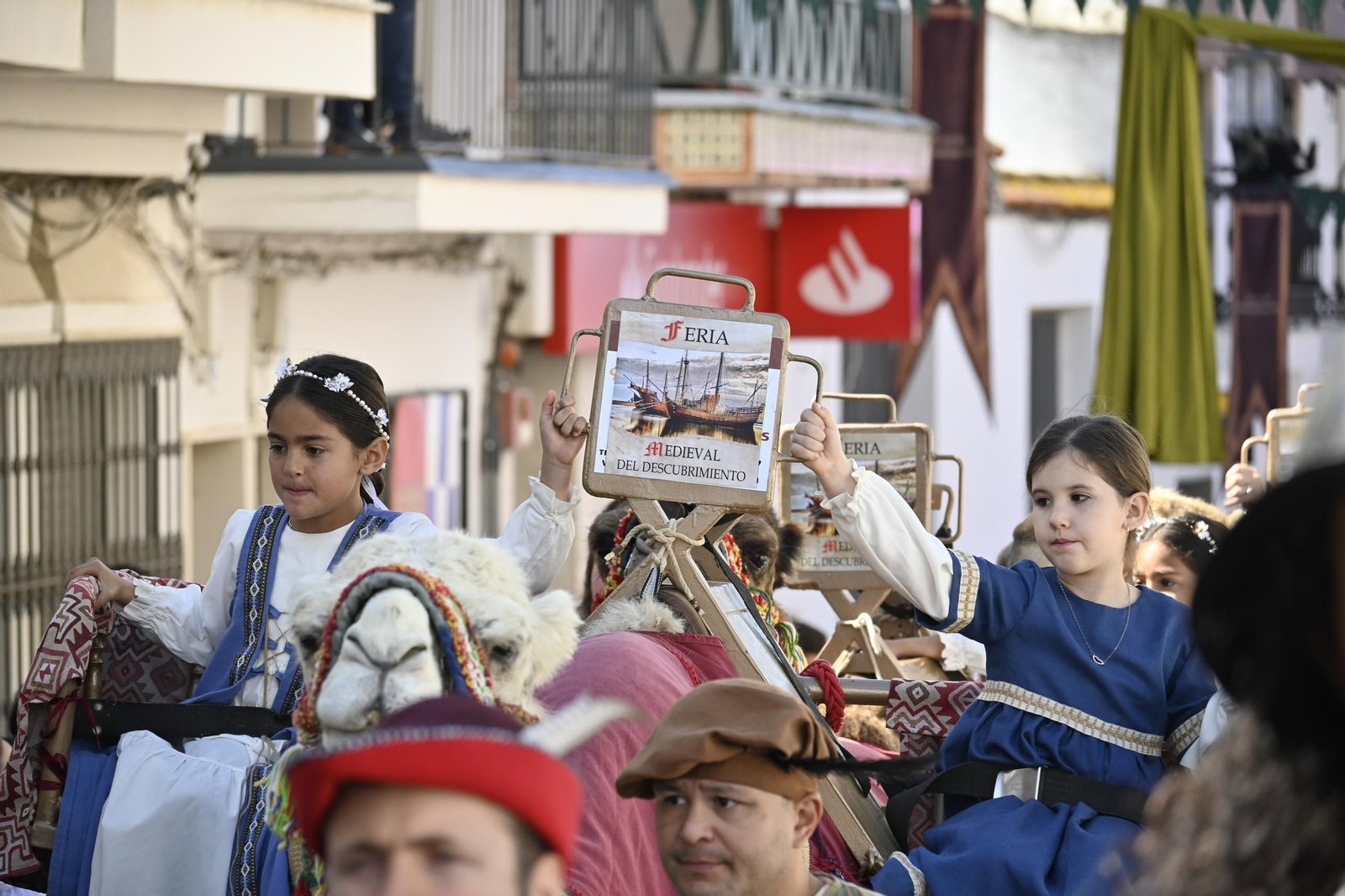 Las mejores imágenes de la Feria Medieval del Descubrimiento en Palos de la Frontera 2025