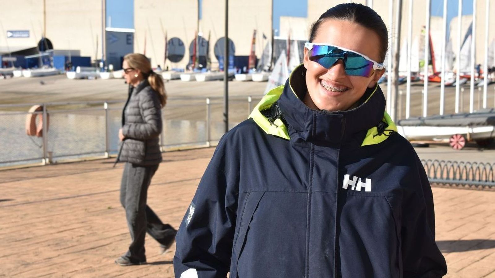 Raquel Retamero, del Real Club Náutico de La Línea