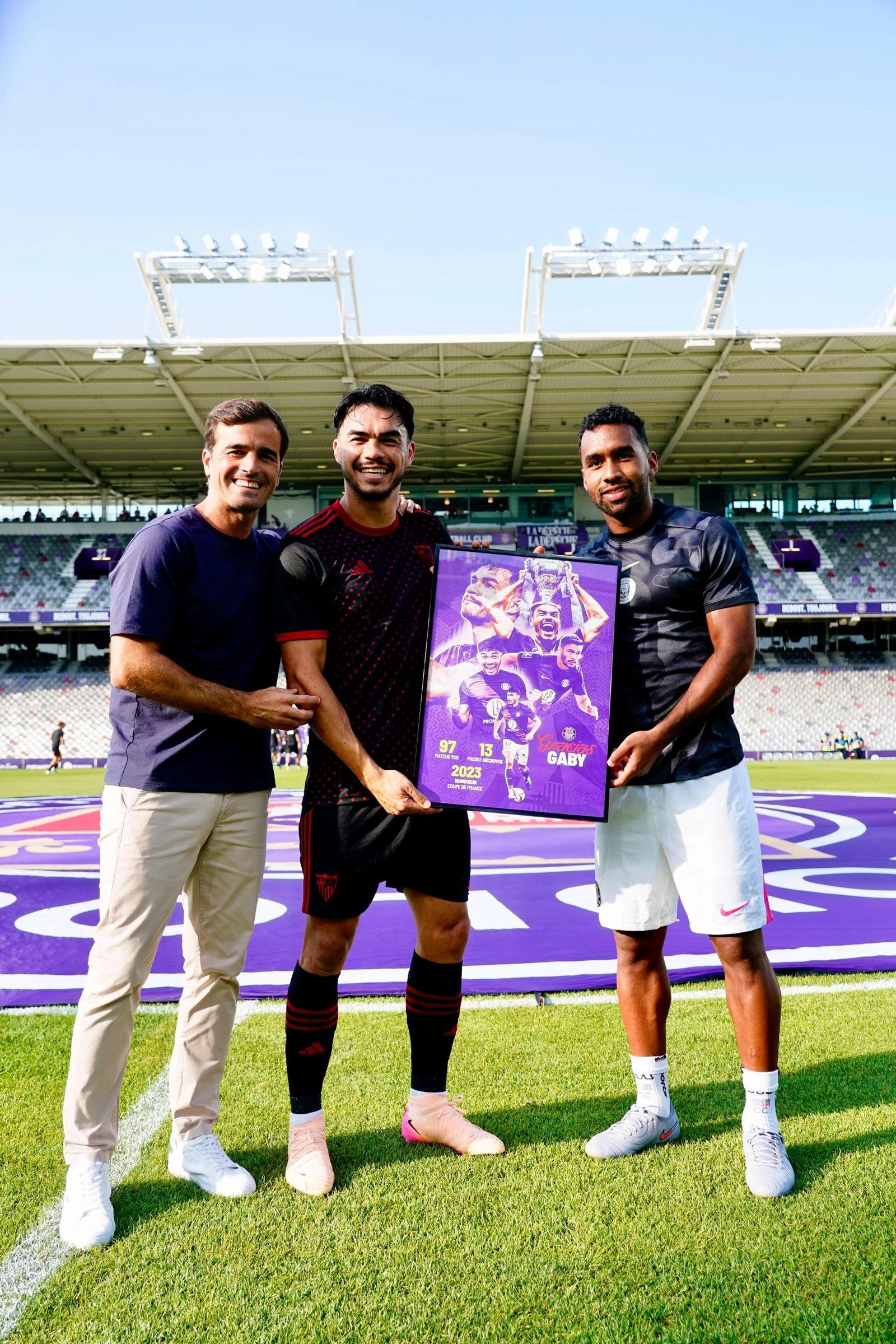 Las fotos del Toulouse - Sevilla