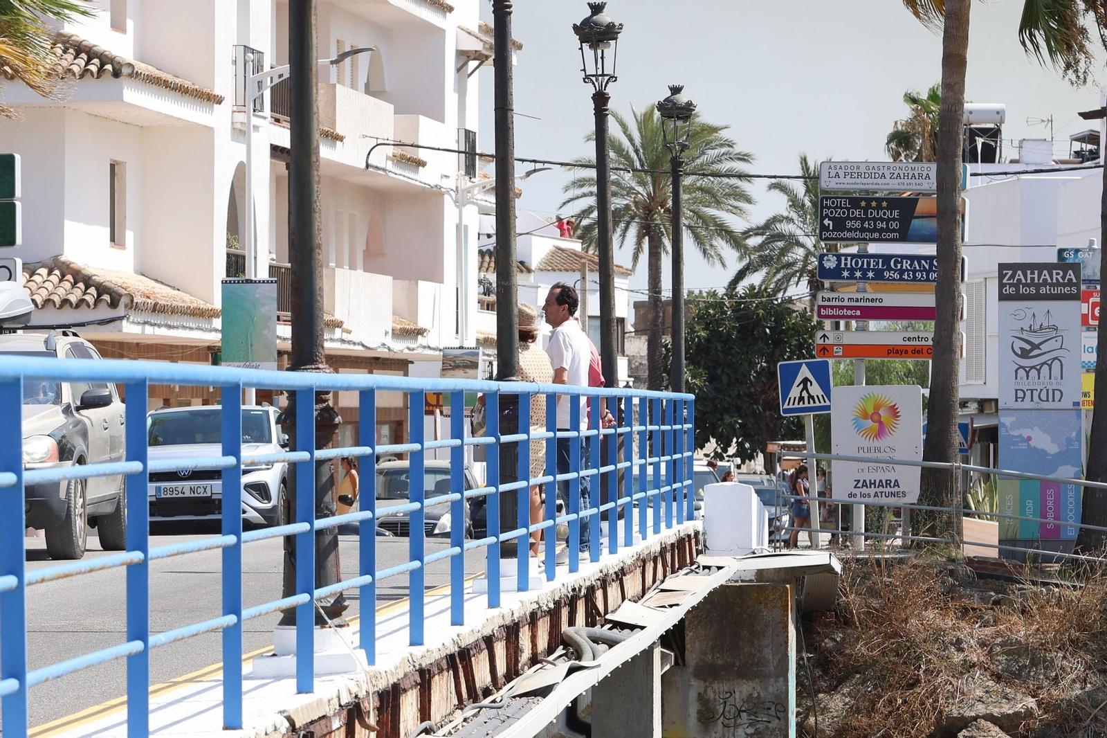 Imágenes del incendio de Tarifa, el segundo en menos de una semana