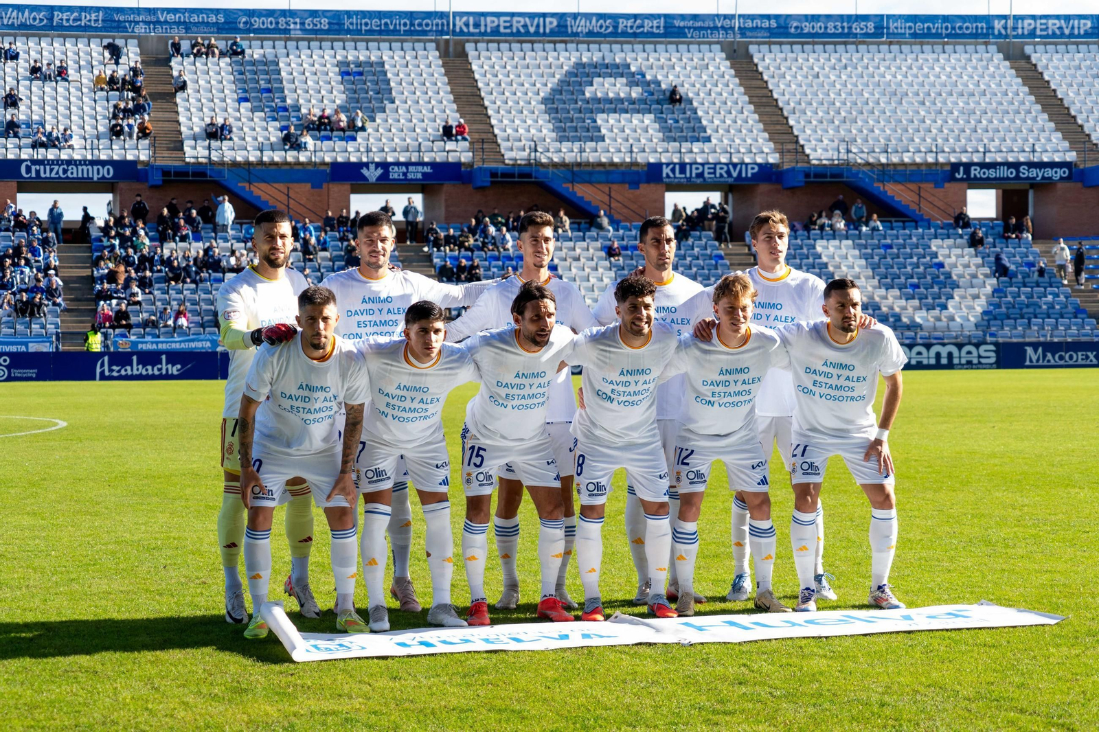 Las mejores imágenes del partido Recreativo de Huelva-Águilas