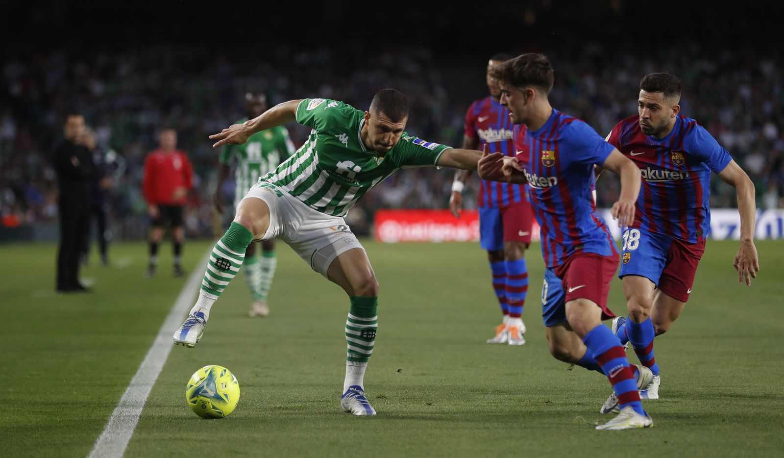 Las imágenes del Betis-Barcelona