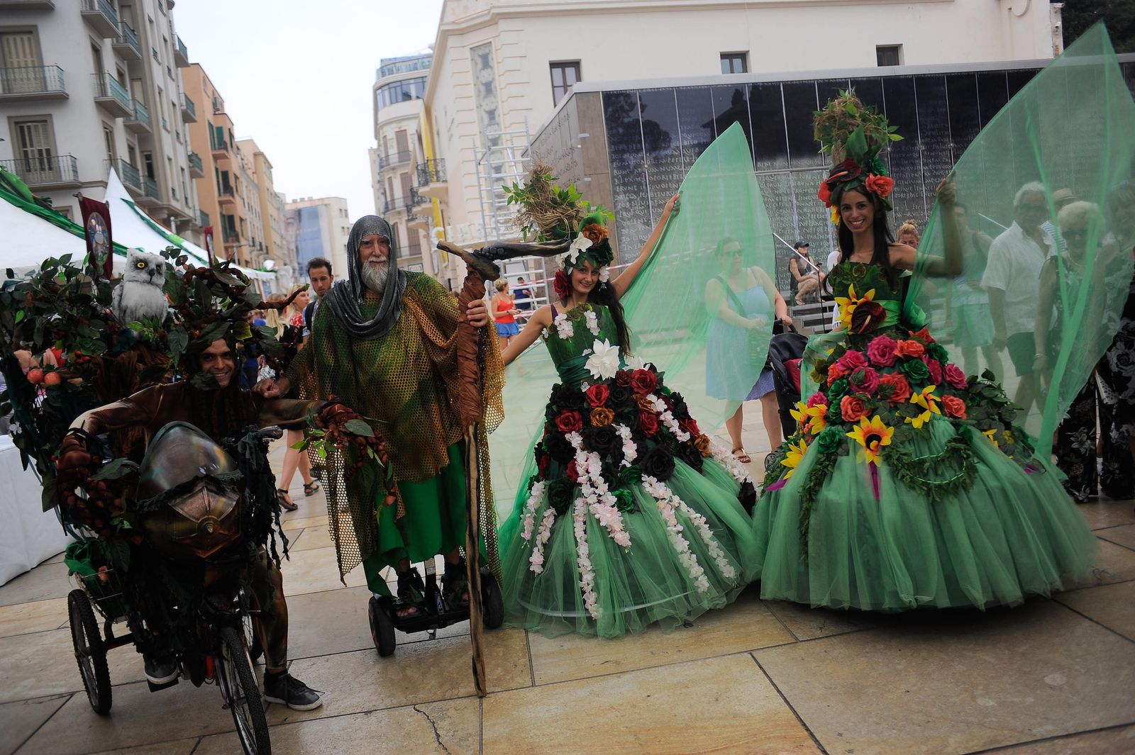 Los duendes, las hadas y los hechiceros toman el centro de Málaga.