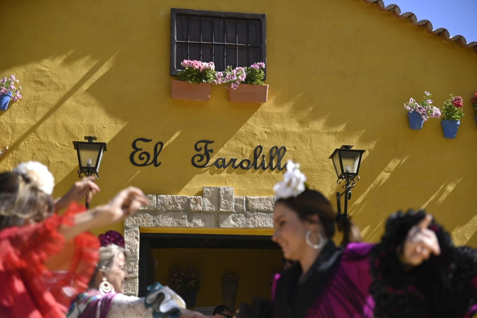 El Farolillo. Segundo premio de portadas Un recorrido en imágenes por las casetas ganadoras de la Feria de Córdoba