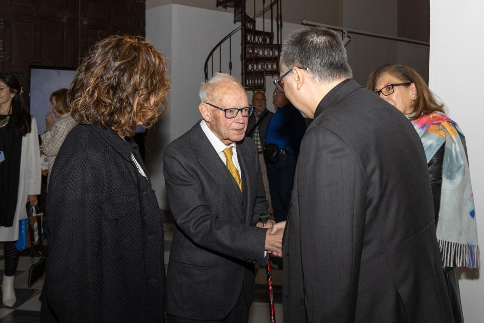 Homenaje a Luis Berges Roldán por el 40 aniversario de premio Europa Nostra a la restauración de los Baños Árabes de Jaén