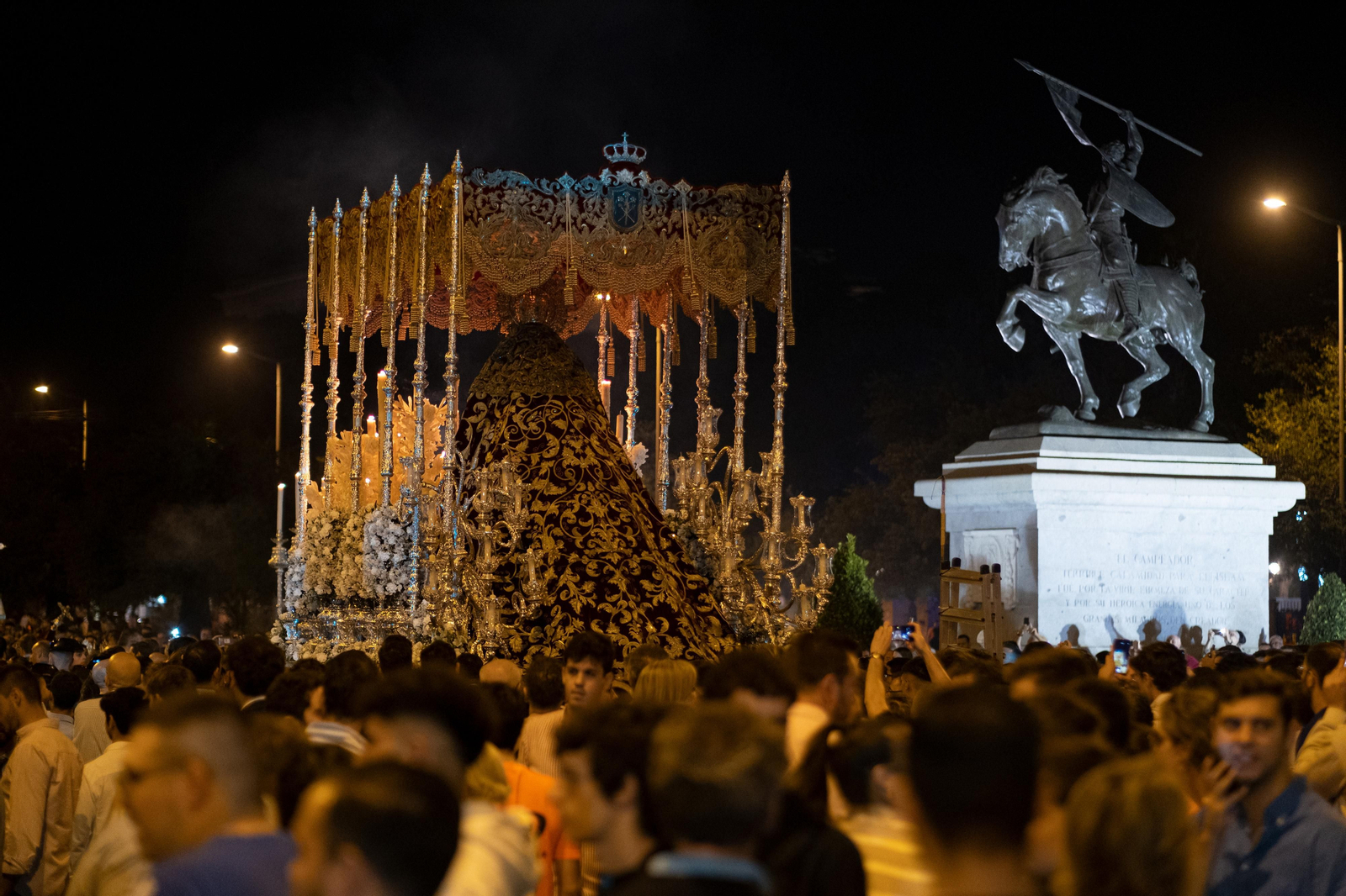 Traslado a la catedral de Nuestra Señora de las Mercedes