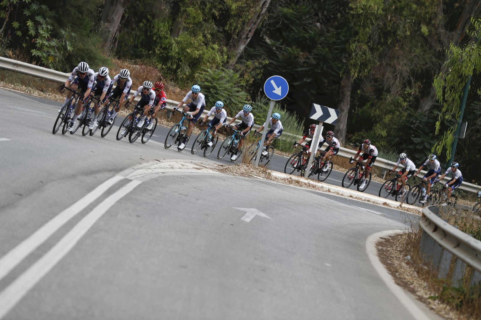 Las fotos de la etapa de la Vuelta que acabó en Sierra Bermeja