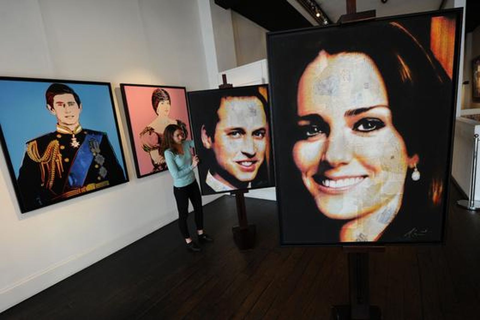 El Reino Unido se prepara para la boda del príncipe Guillermo y Kate Middleton.

Foto: AFP Photo