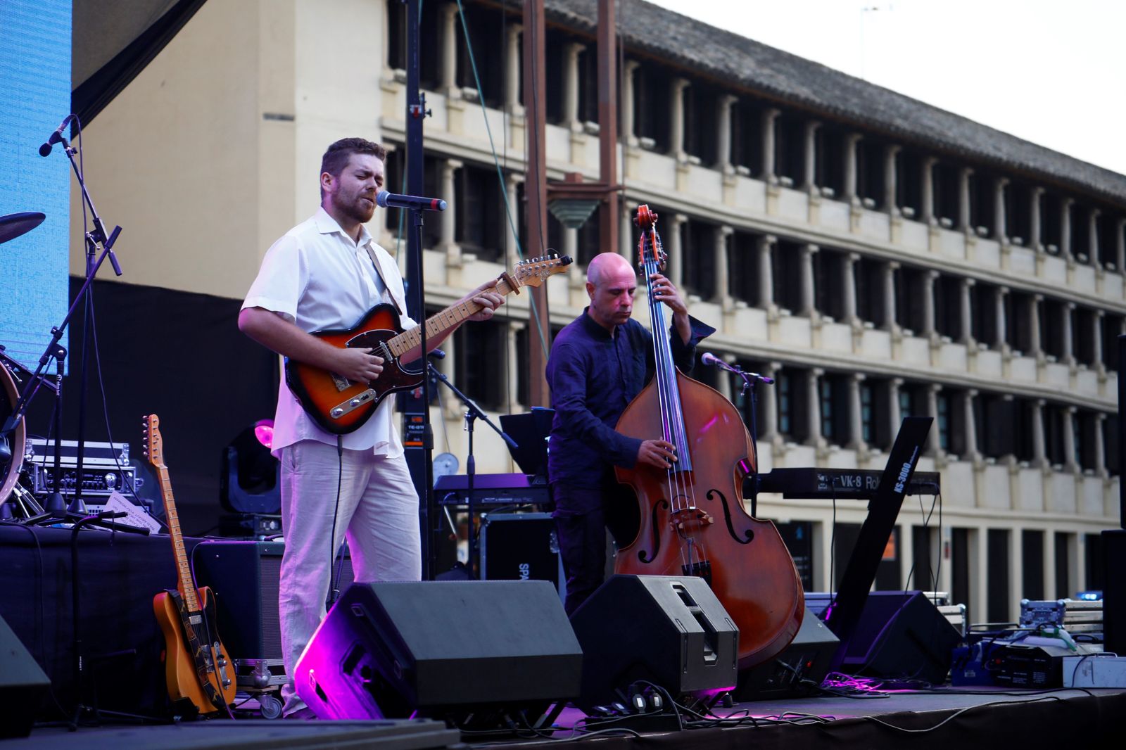 Los primeros conciertos del Cordoblues Festival en La Corredera de Córdoba, en imágenes