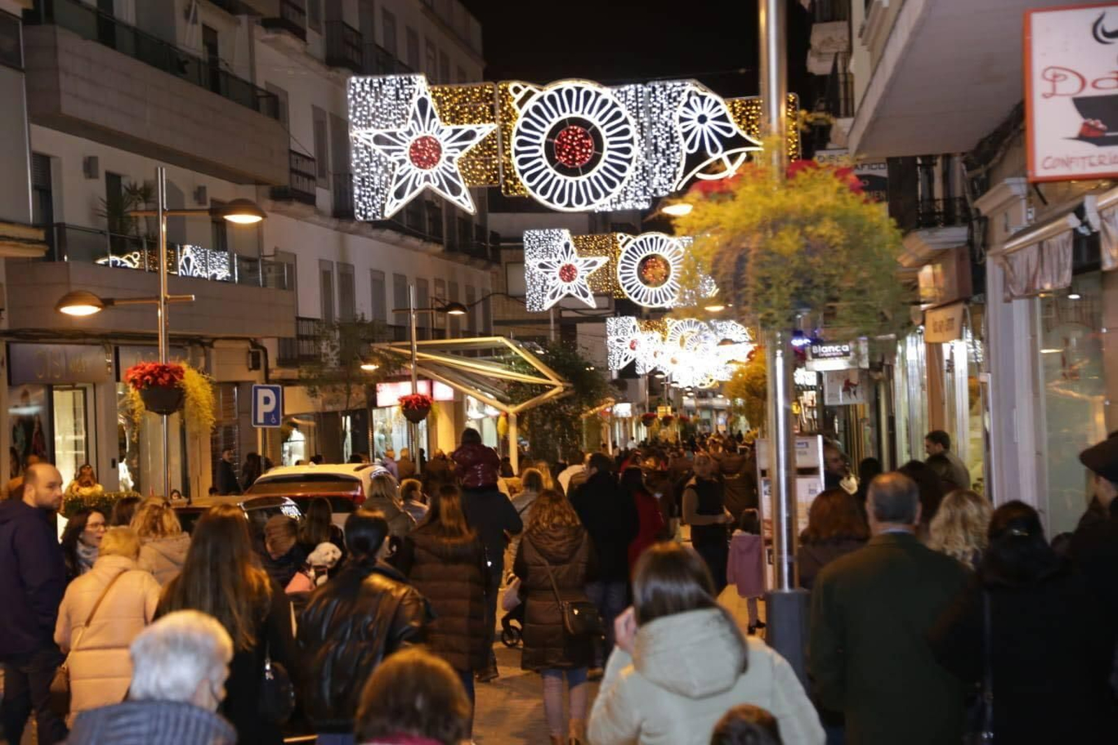 Un recorrido en fotografías por las luces de Navidad de Pozoblanco