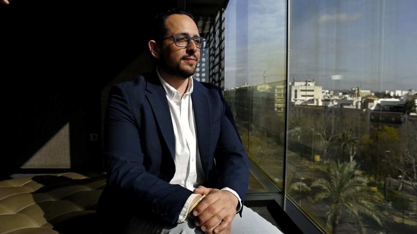 Pedro Peña posa para 'el Dia'.