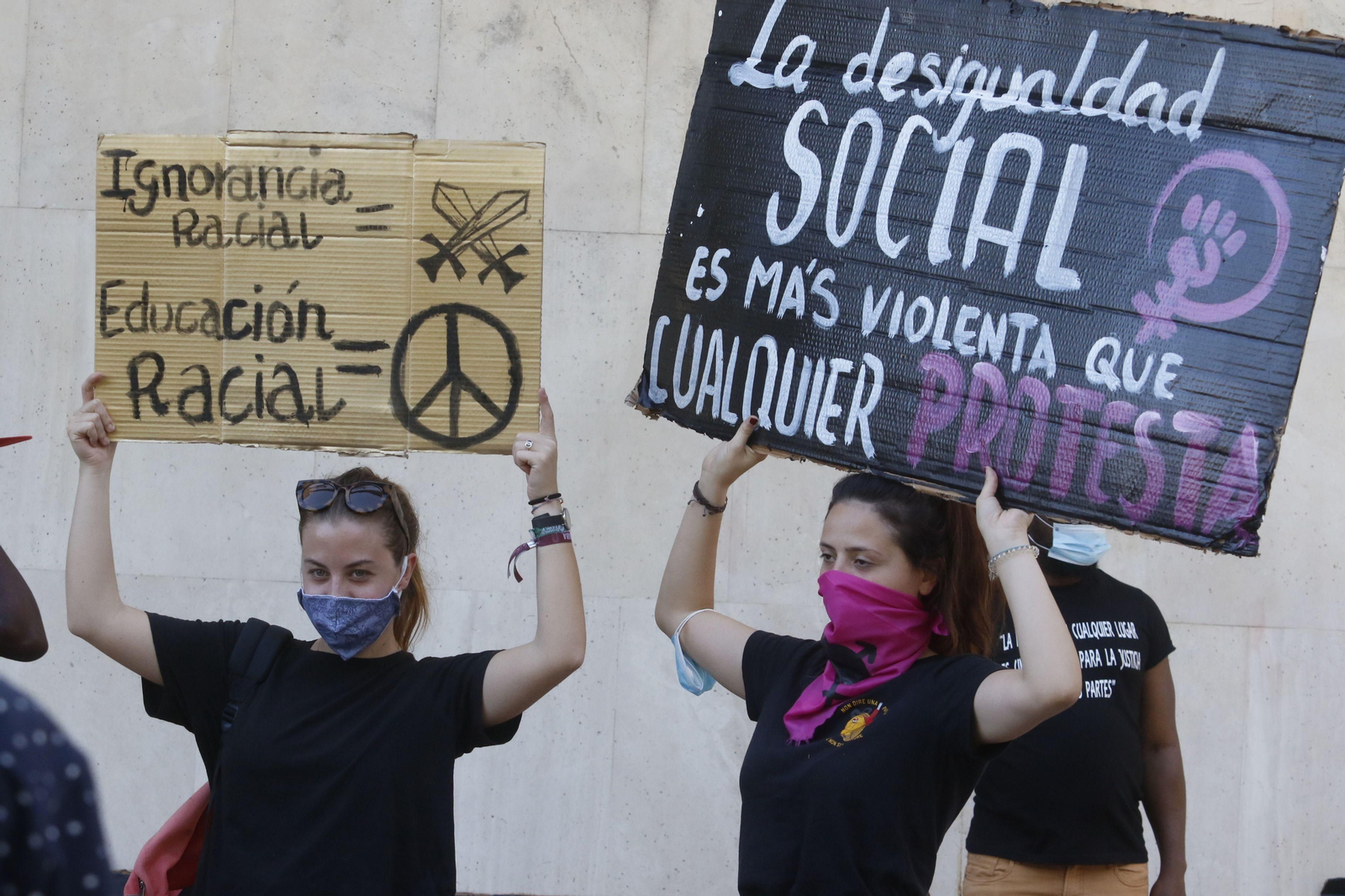 Estas son las fotos de la marcha pacífica por la dignidad humana