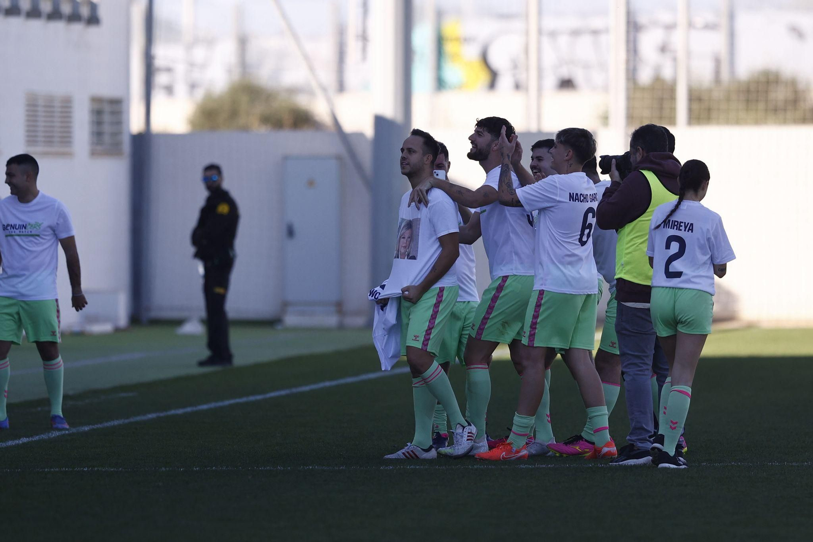 El Málaga CF Genuine se impone a la selección malagueña de influencers