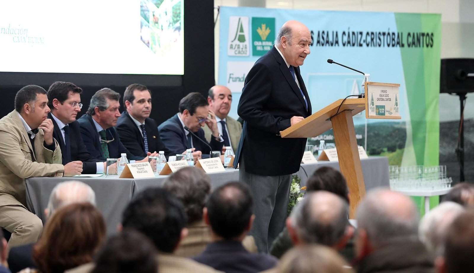 Imágenes de la entrega de los I Premios ASAJA Cádiz-Cristóbal Cantos