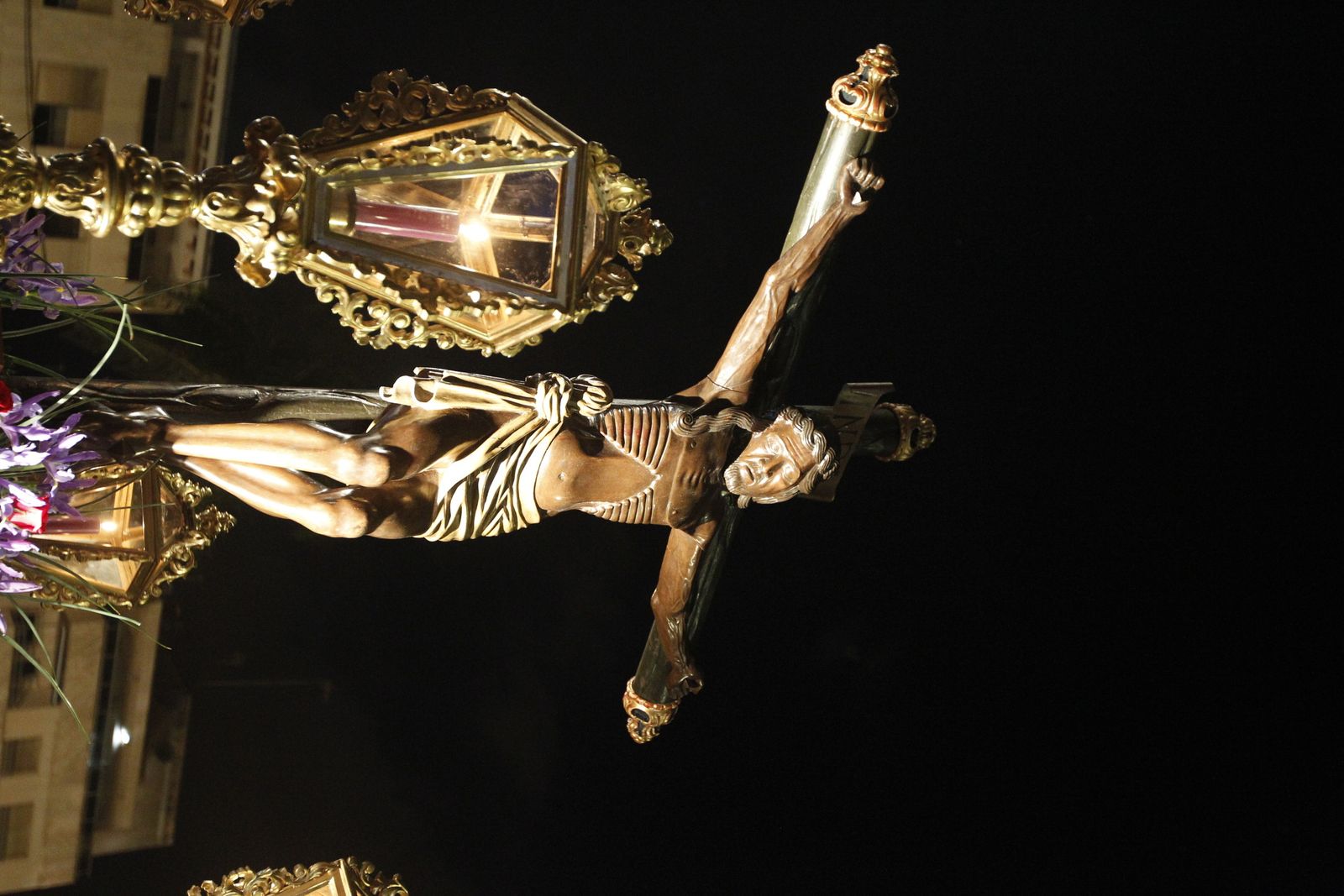 Imágenes Via Crucis Santo Cristo de la Escucha. Semana Santa Almería 2019