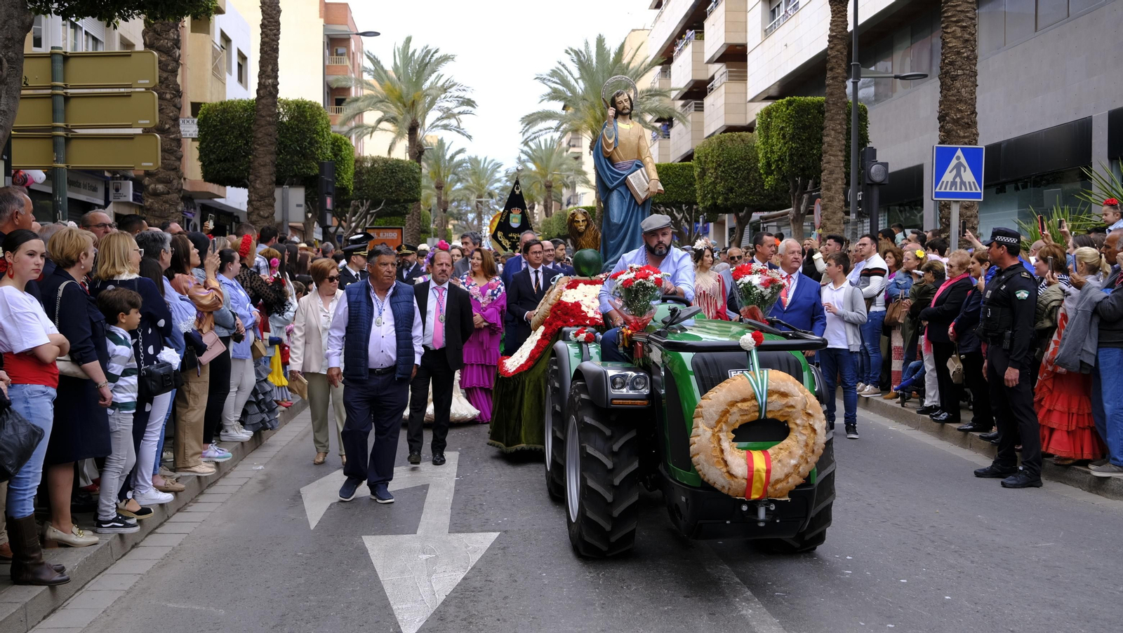 Las mejores imágenes de la procesión de San Marcos en Ejido