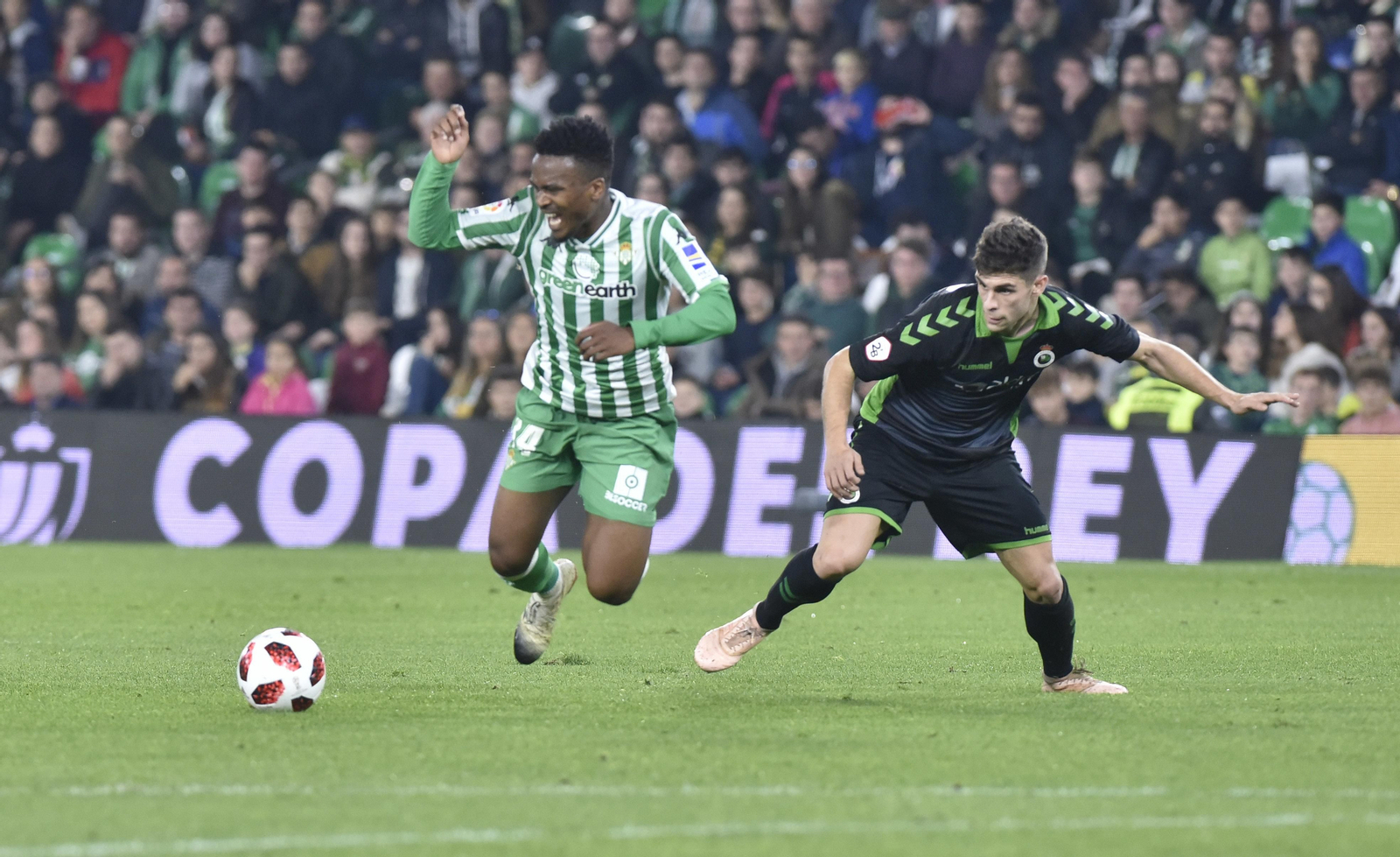 Las imágenes del Betis-Racing de Copa del Rey