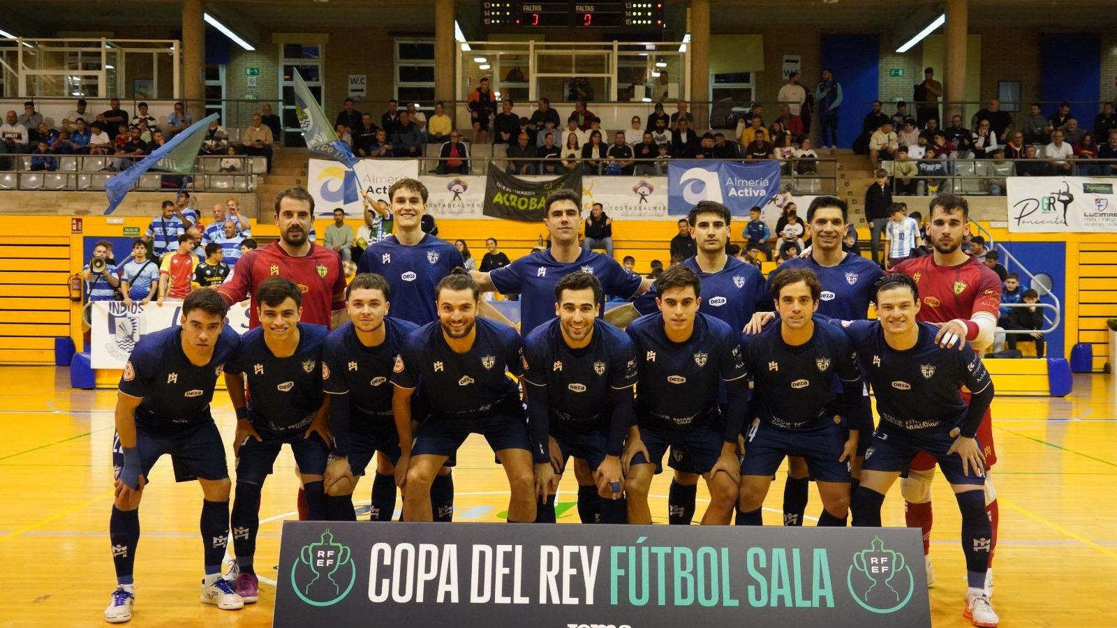 El Córdoba afrontaba la tercera eliminatoria seguida ante El Ejido Futsal en el torneo copero.