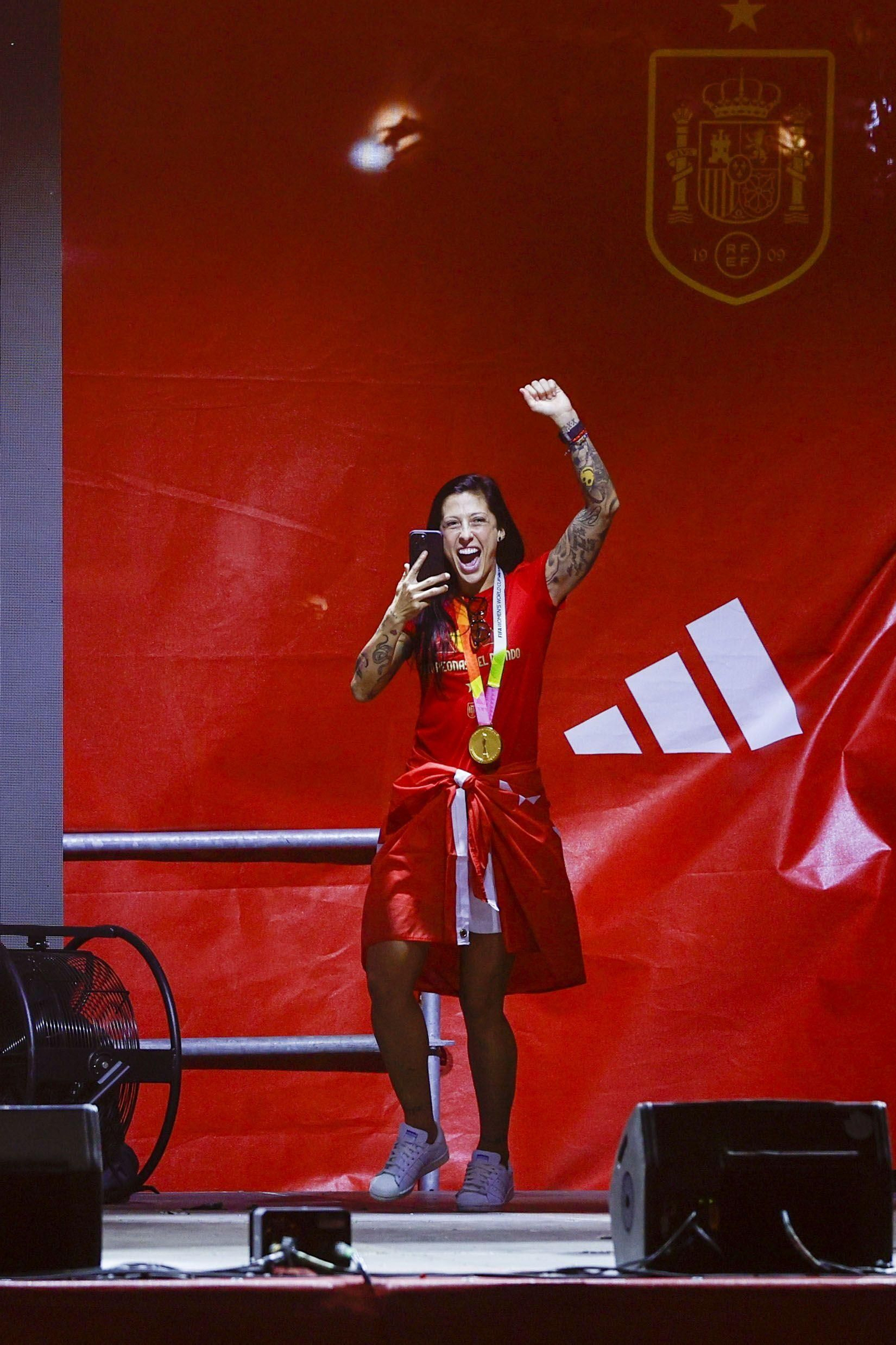 Las imágenes de la celebración de las campeonas del Mundo de Fútbol