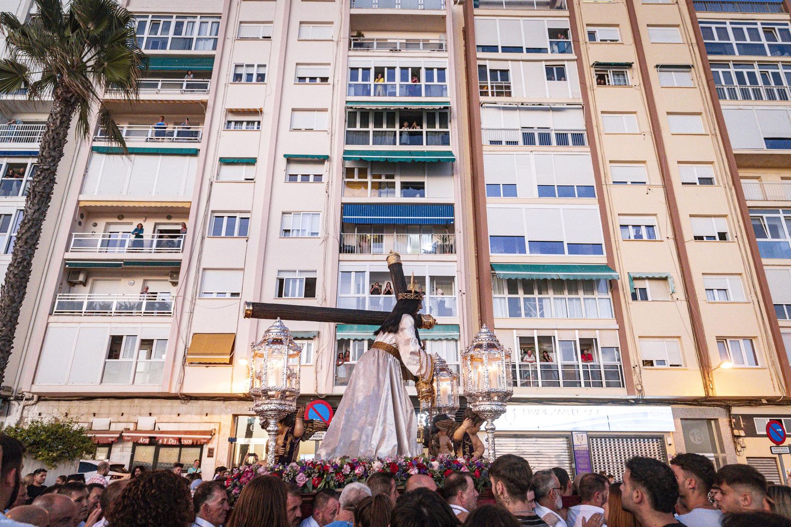 Las imágenes históricas del Nazareno en Puerta Tierra