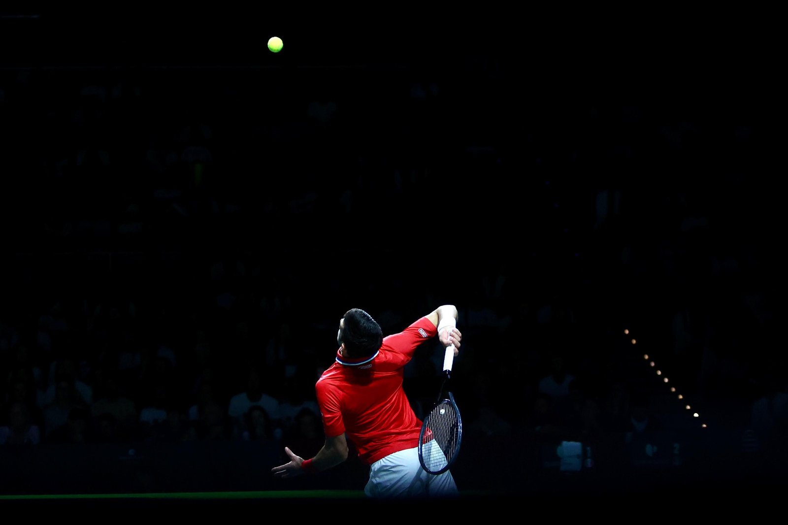 Copa Davis en Málaga: Sinner - Djokovic, en fotos