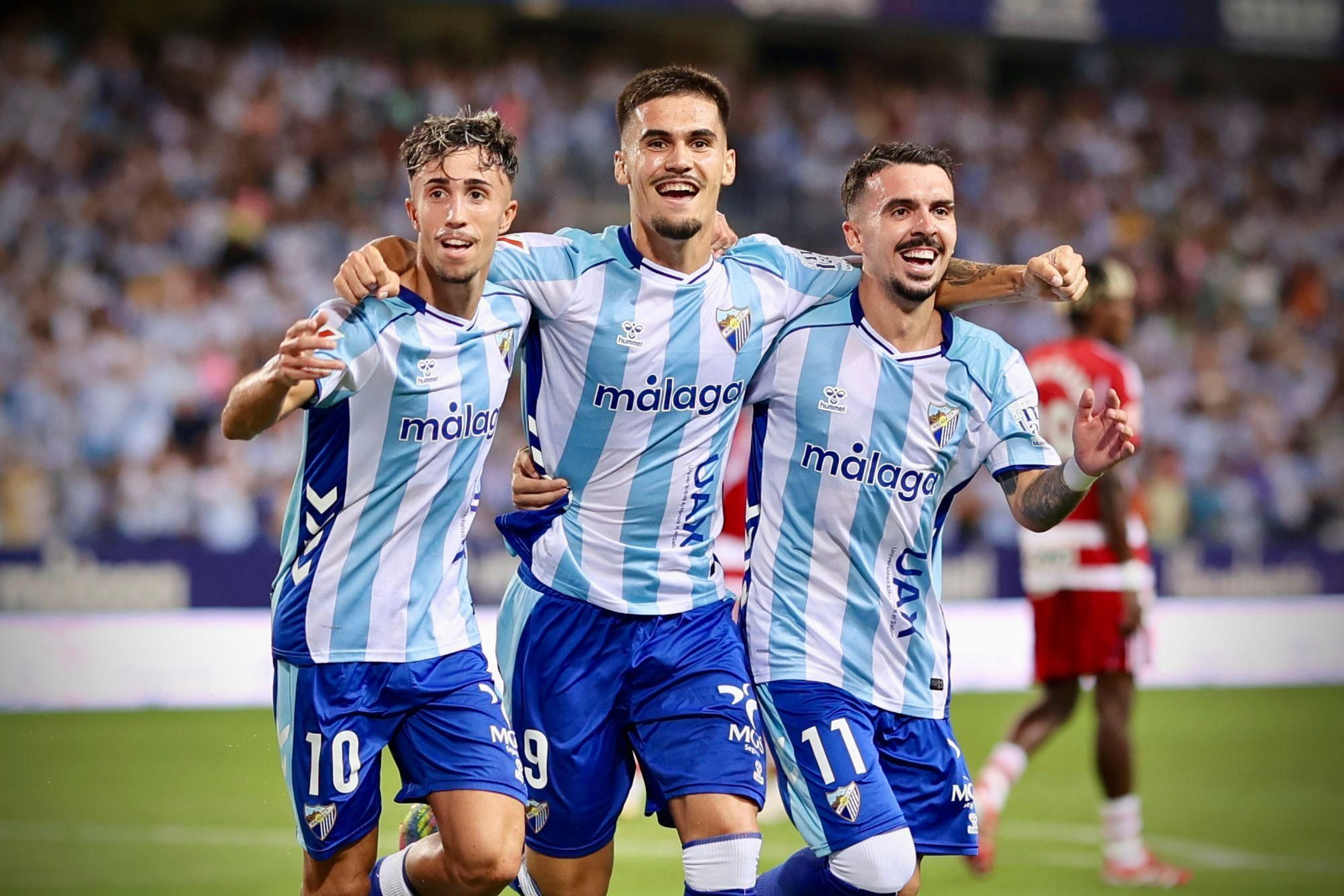 Las fotos del Málaga CF - Granada CF