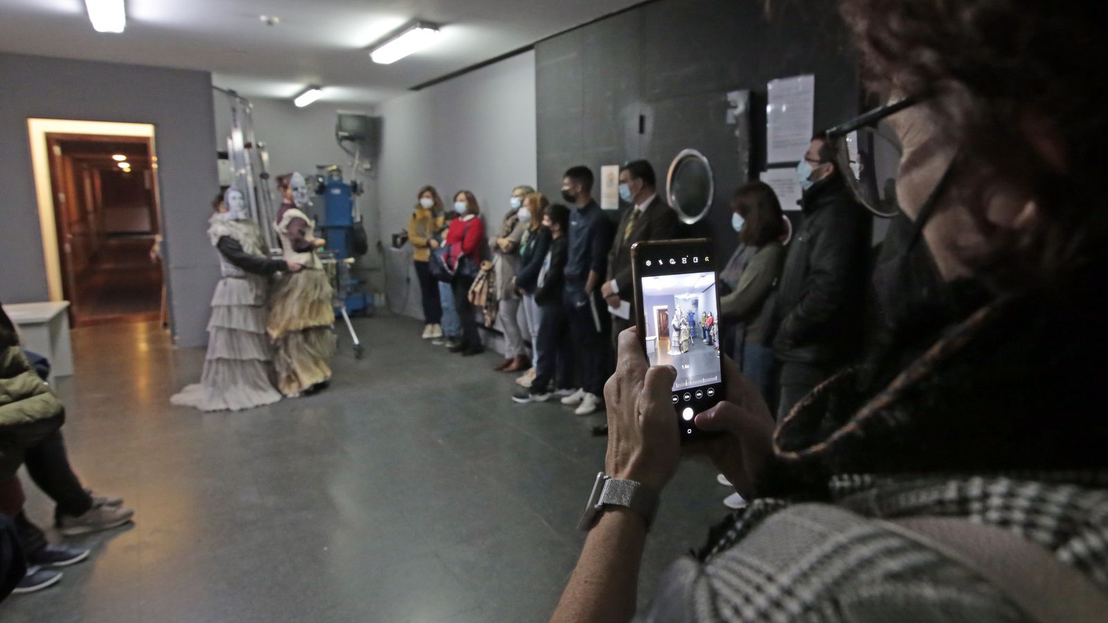 Imágenes de las visitas teatralizadas al teatro Villamarta