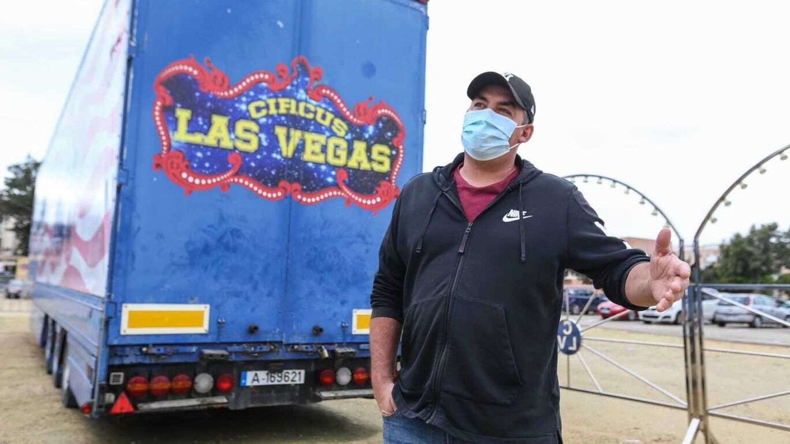 Tony Tonelly, el responsable del circo.