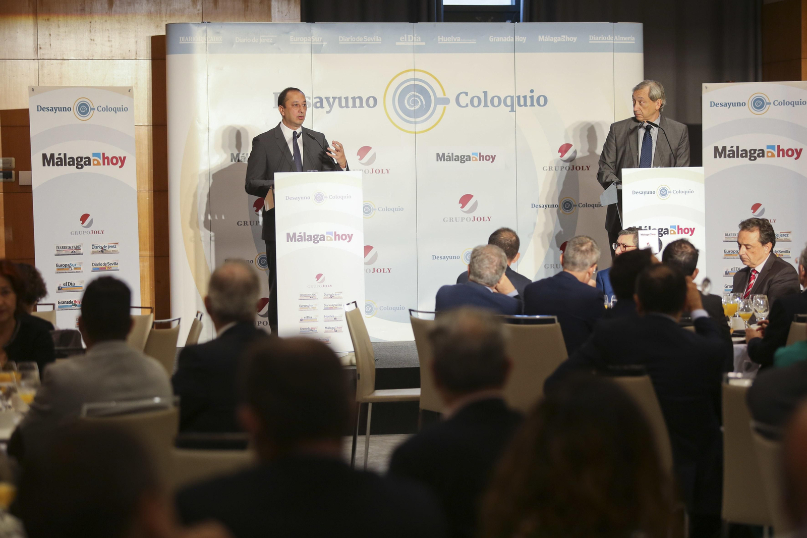 Desayuno informativo del Grupo Joly con el delegado del Gobierno en Andalucía