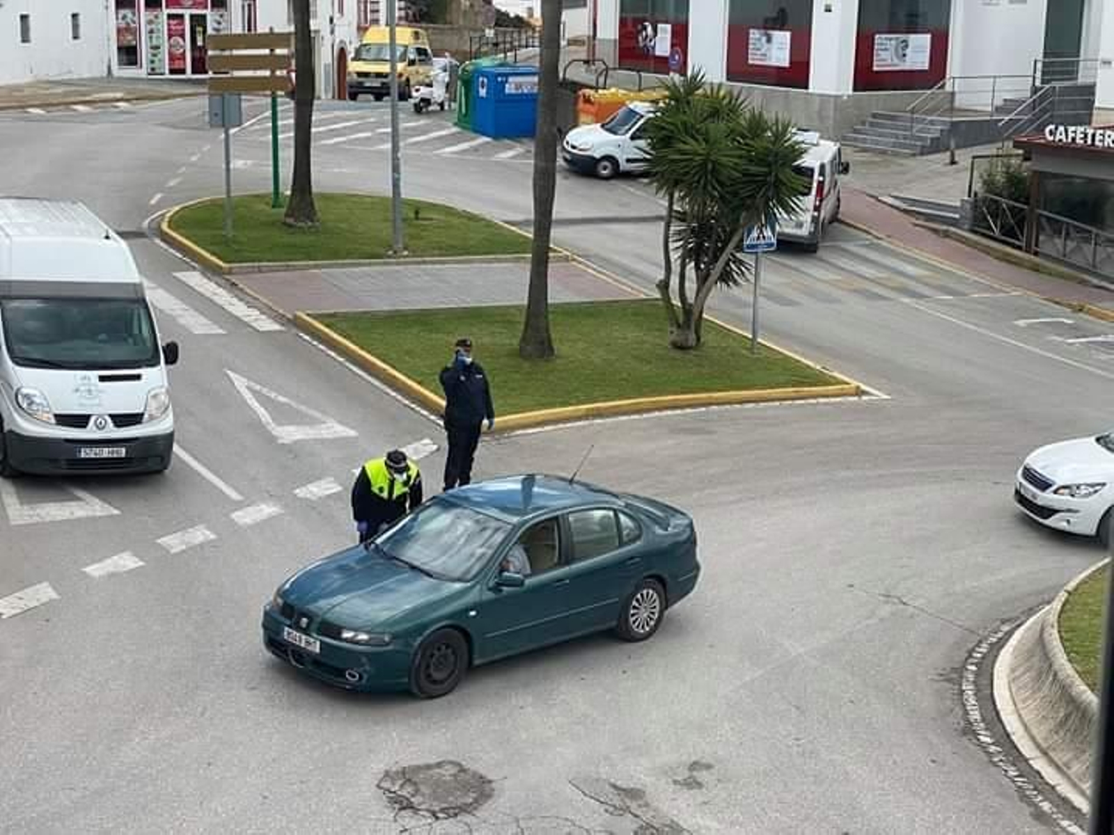 Uno de los controles policiales realizados días atrás.