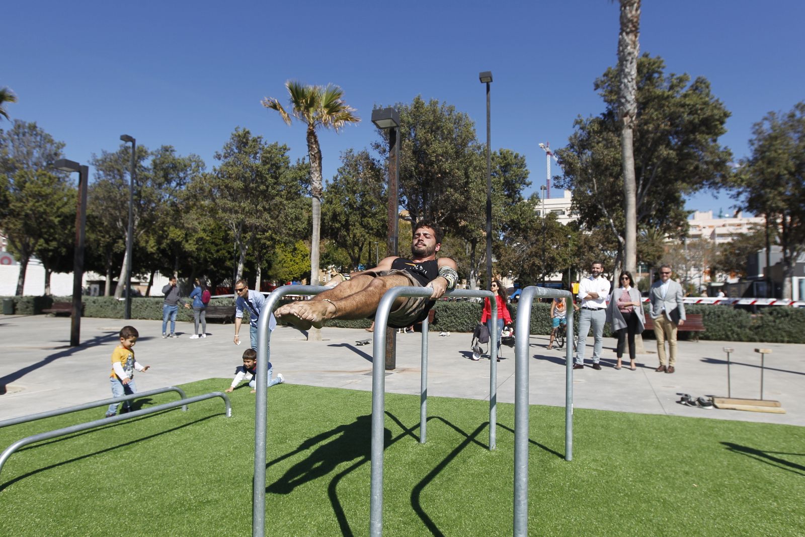 Fotogalería Pista de Calistenia. Parque de los Periodistas. Almería
