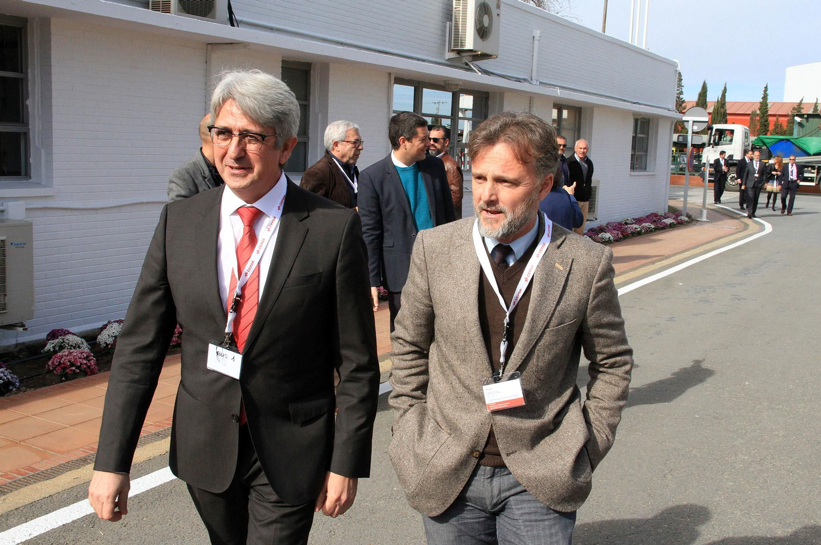 La presidenta de la Junta de Andalucía, Susana Díaz, y el consejero delegado de Cepsa, Pedro Miró, inauguran el proyecto 'Optimización de Aromáticos' de Cepsa, en imágenes