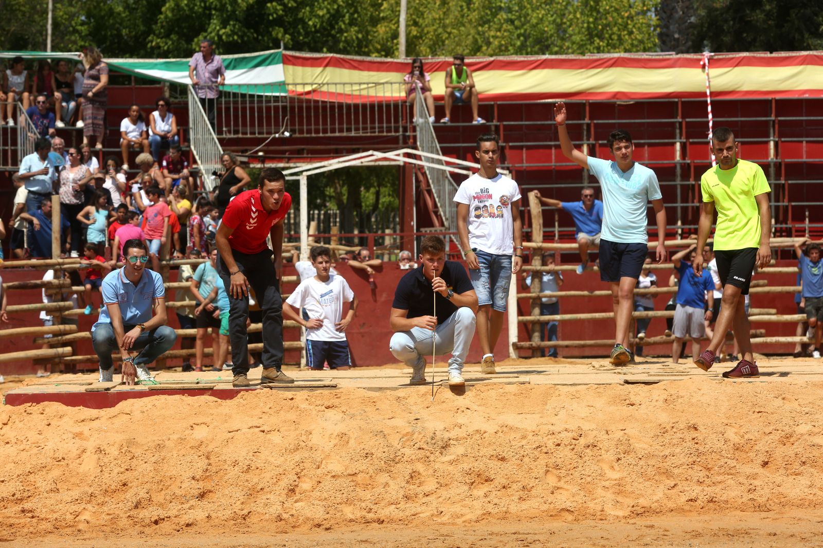 Capeas de Trigueros en imágenes