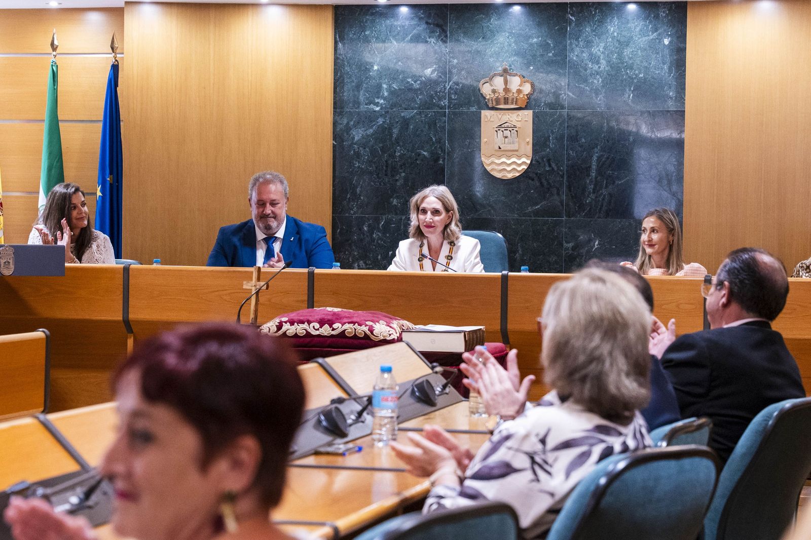 Julia Ibáñez toma posesión como nueva alcaldesa de El Ejido, en imágenes