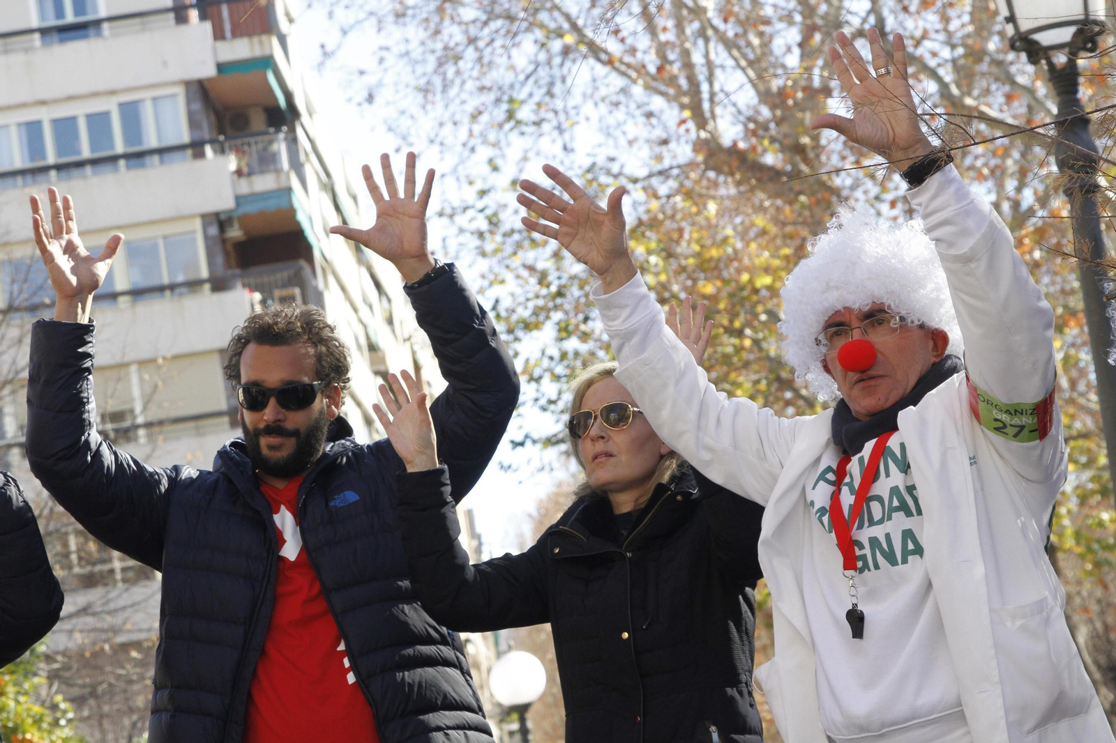 La marea blanca, en Granada