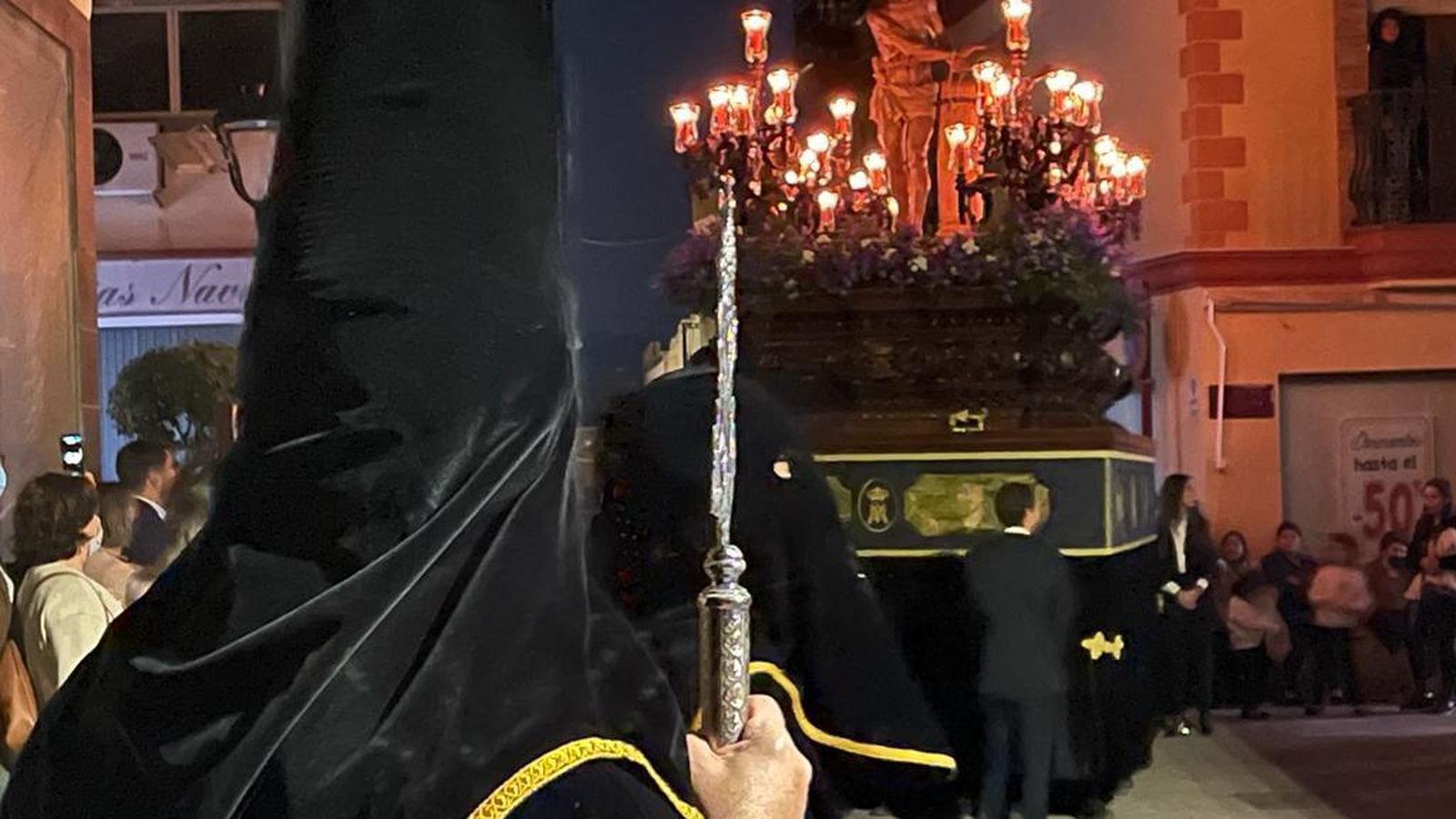 Cristo Atado a la Columna este Viernes Santo en Vera.