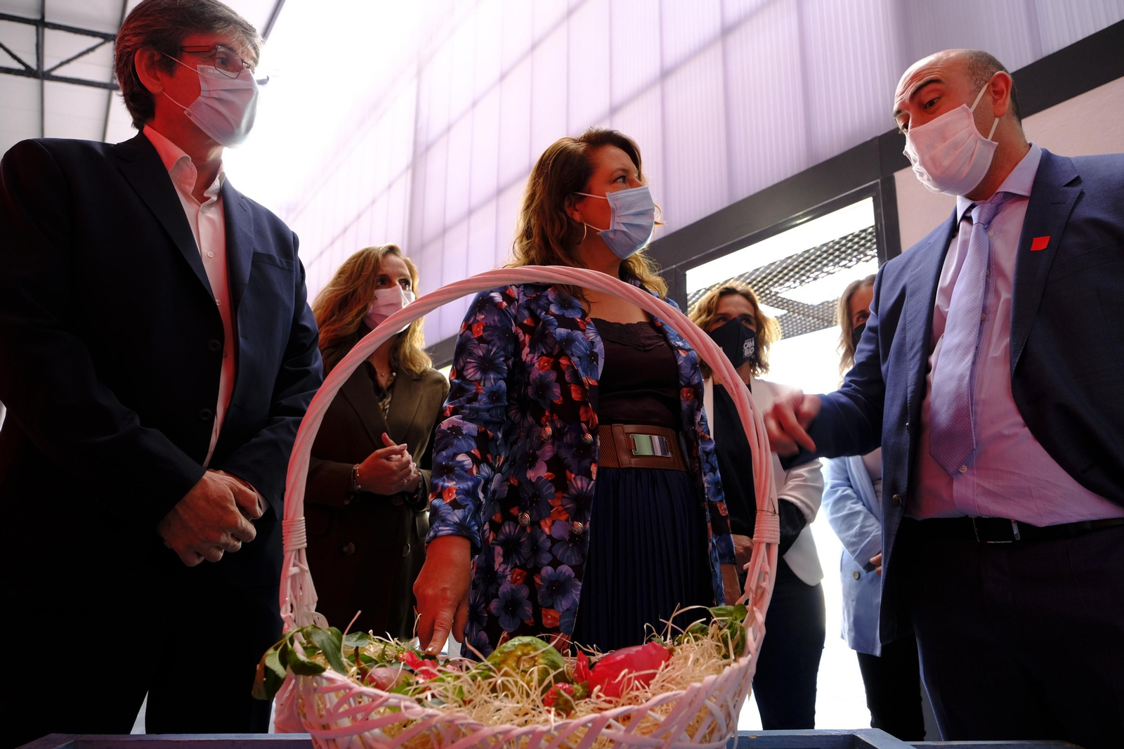 Fotogalería inauguración planta La Unión Nice en Adra.