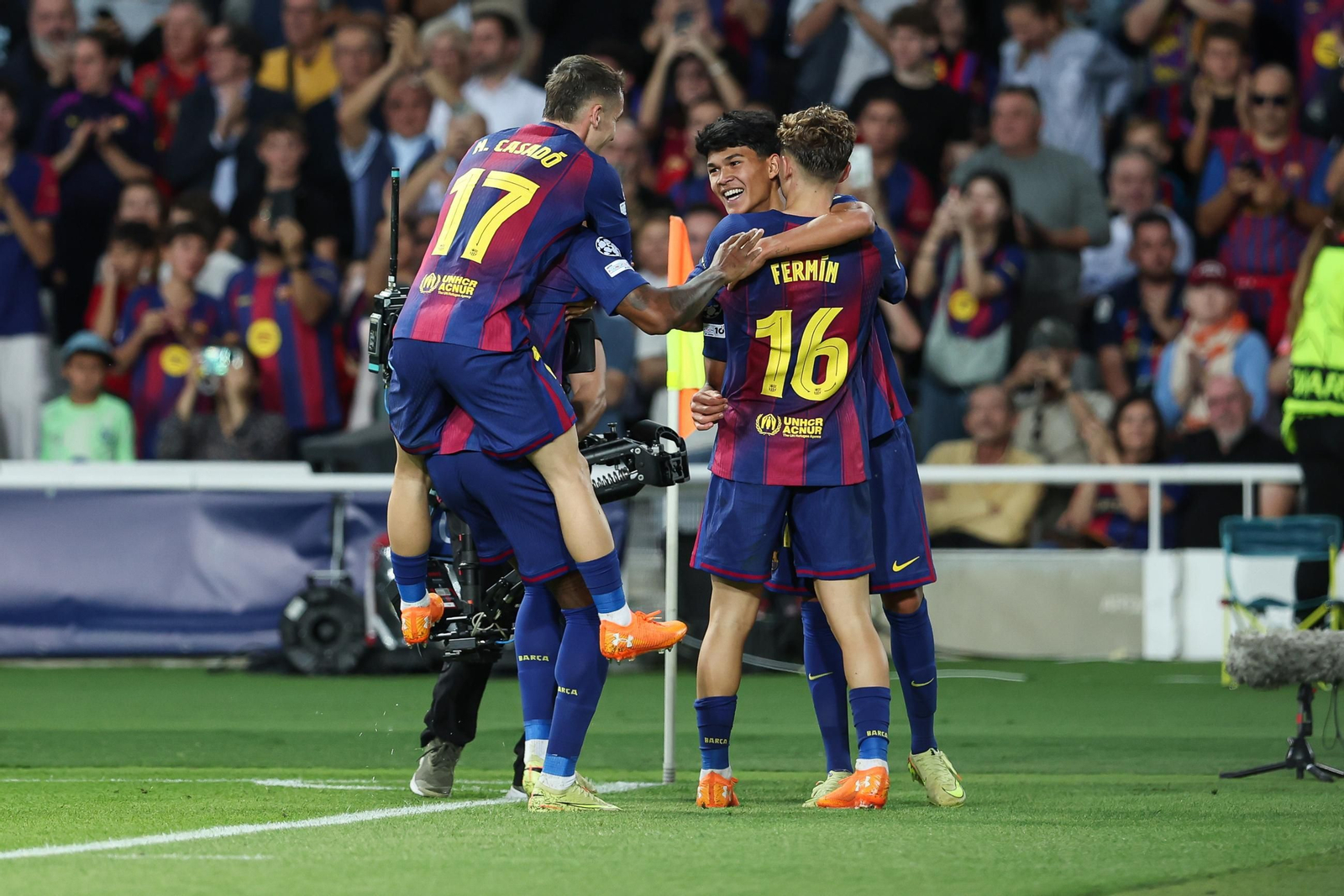 Las fotos del Barcelona-Olympiacos