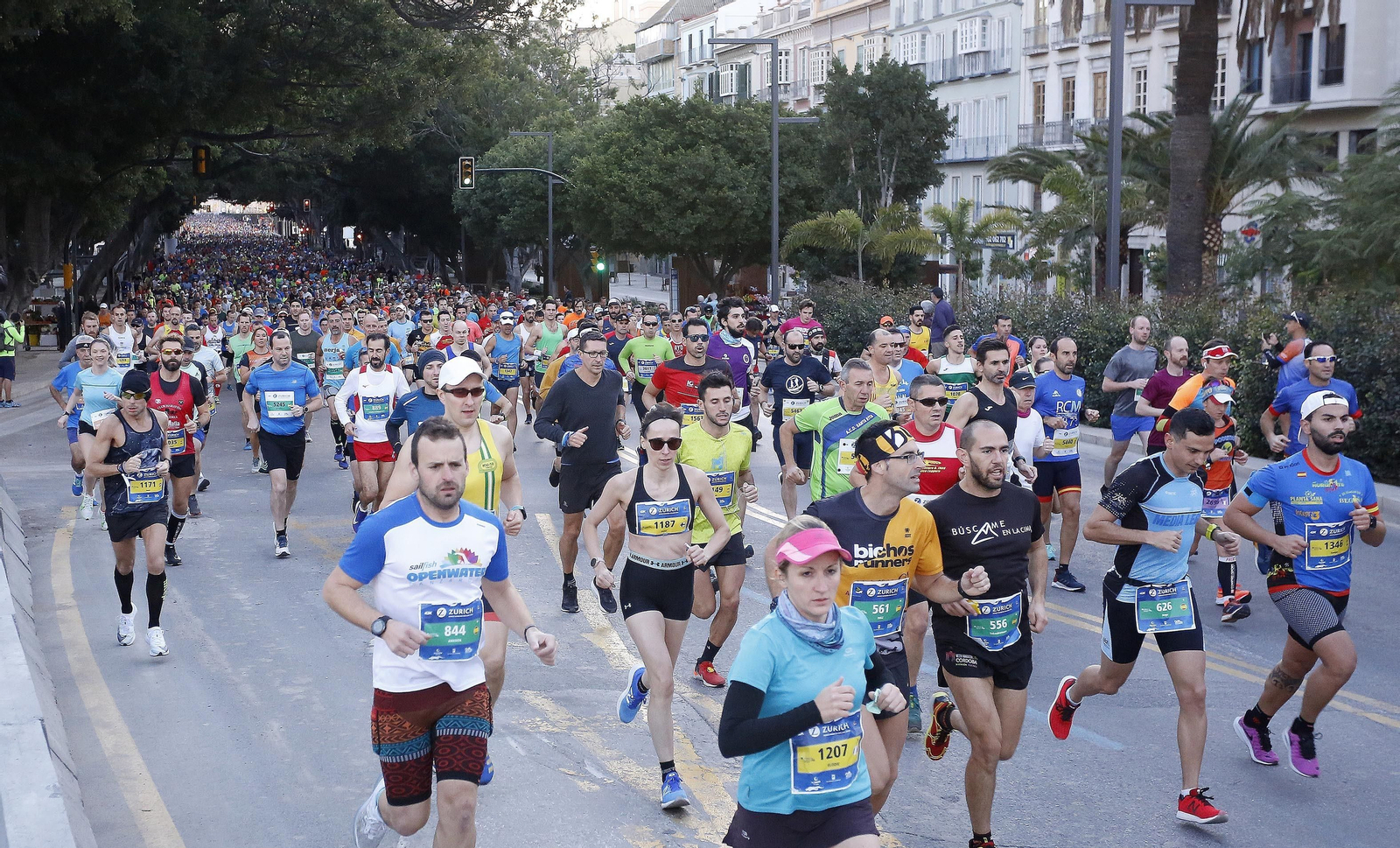 Las fotos del Maratón de Málaga 2019