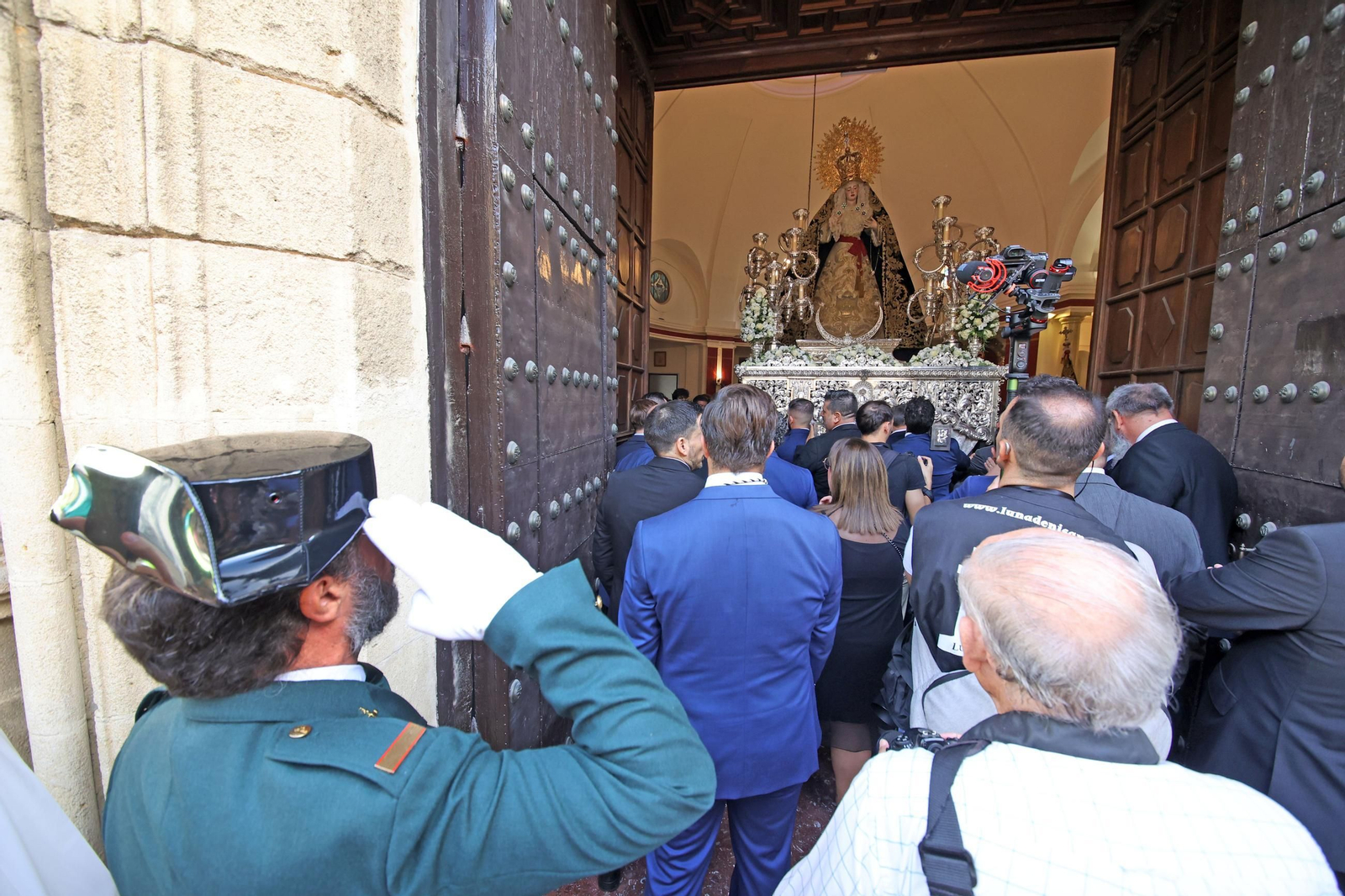 Medalla de Oro de Jerez a la Virgen de la Coronación