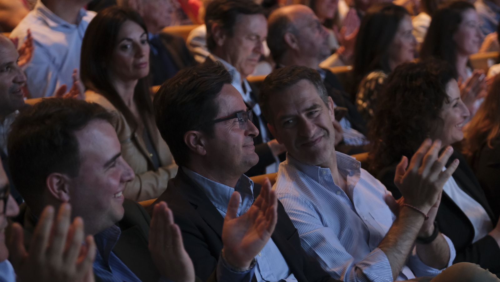 Imágenes de Rajoy apoyando la candidatura de Gabriel Amat a la Alcaldía de Roquetas de Mar