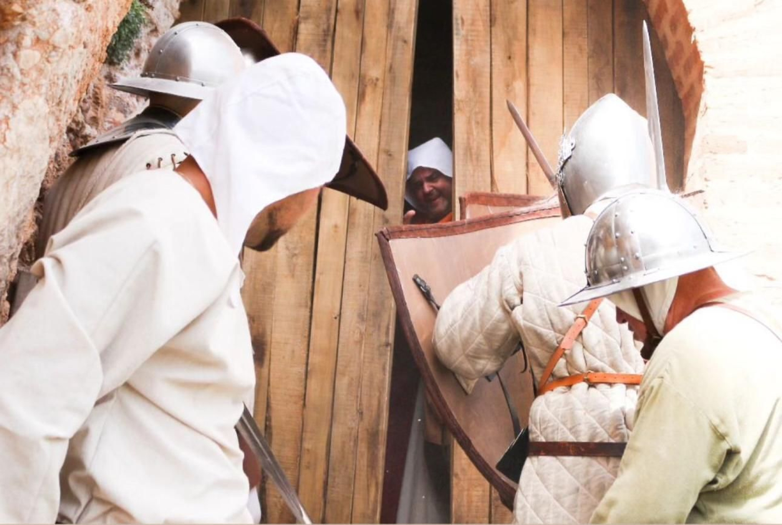 Recreación de la Batalla de Hornos.