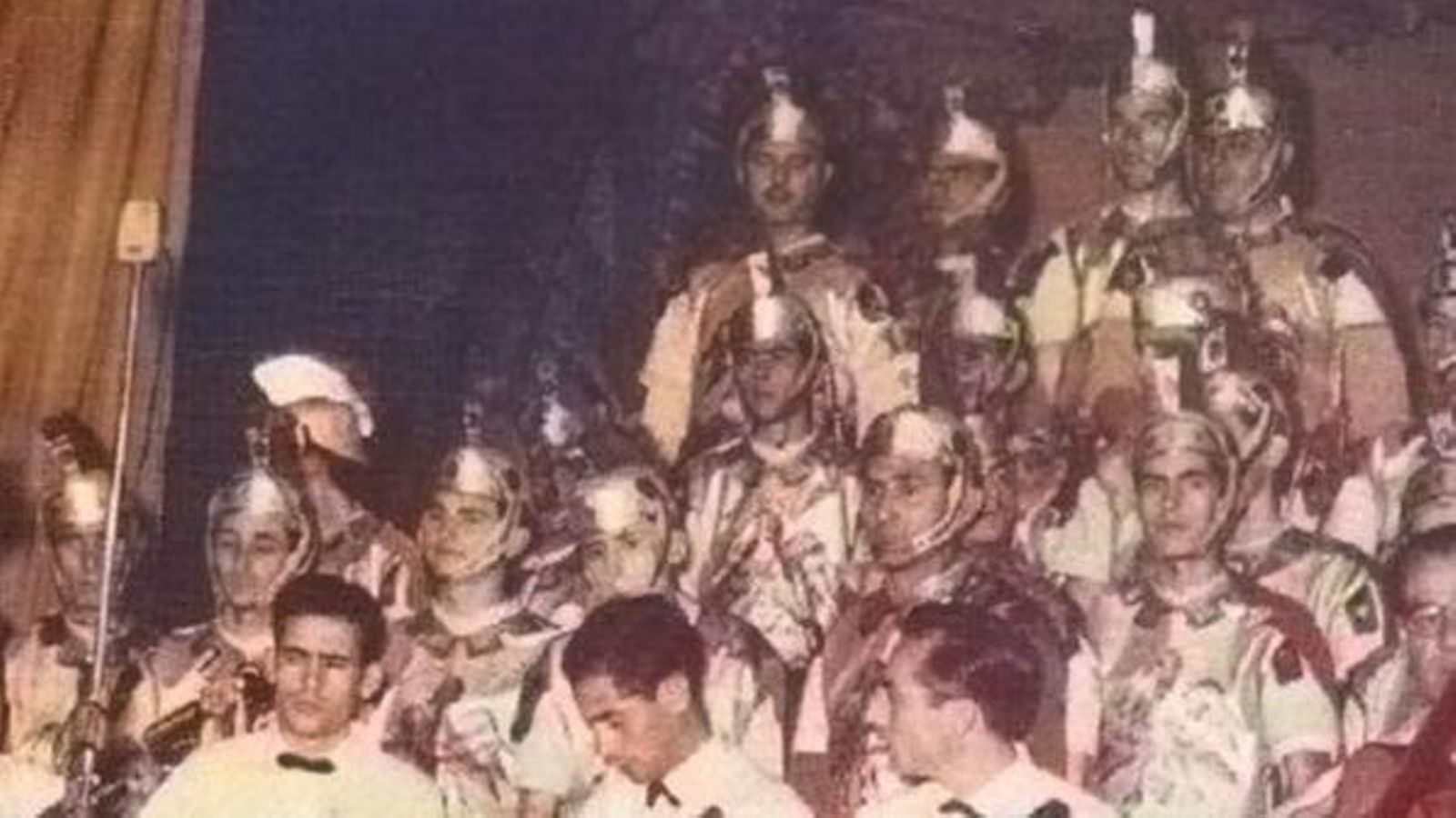 El coro de San Fernando 'Los centuriones romanos', de 1963.