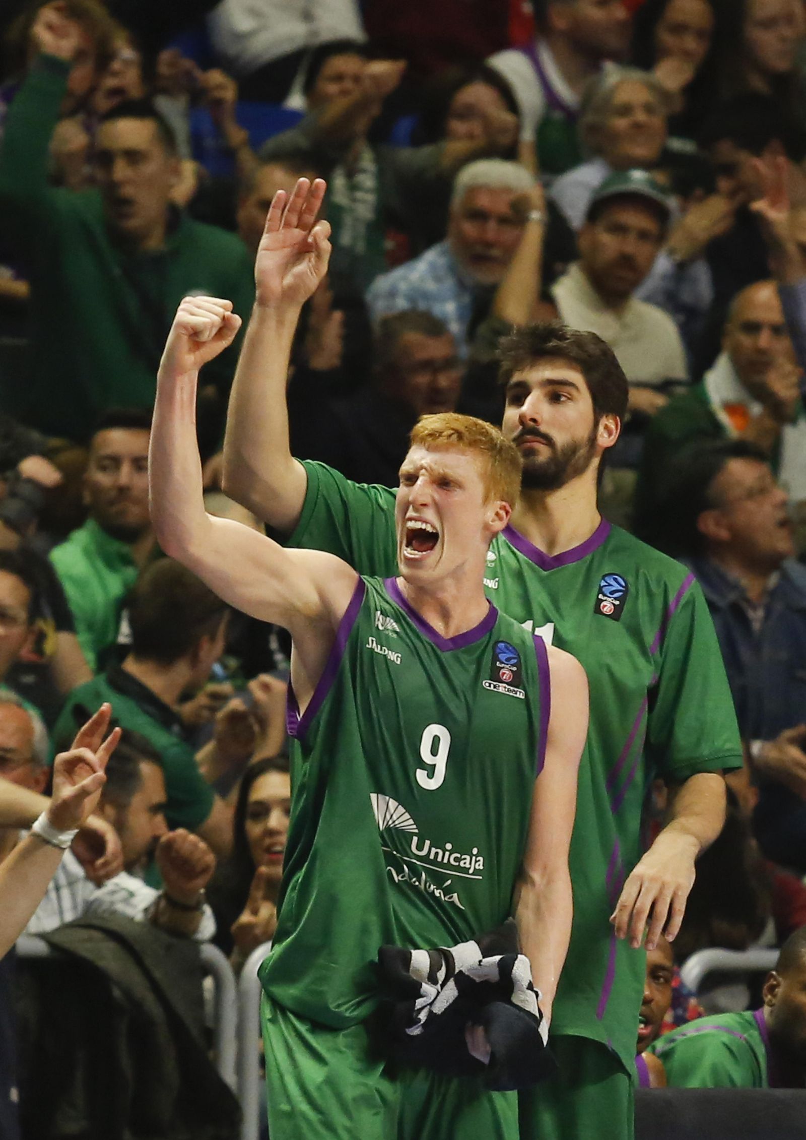 Las imágenes del Unicaja-Lokomotiv