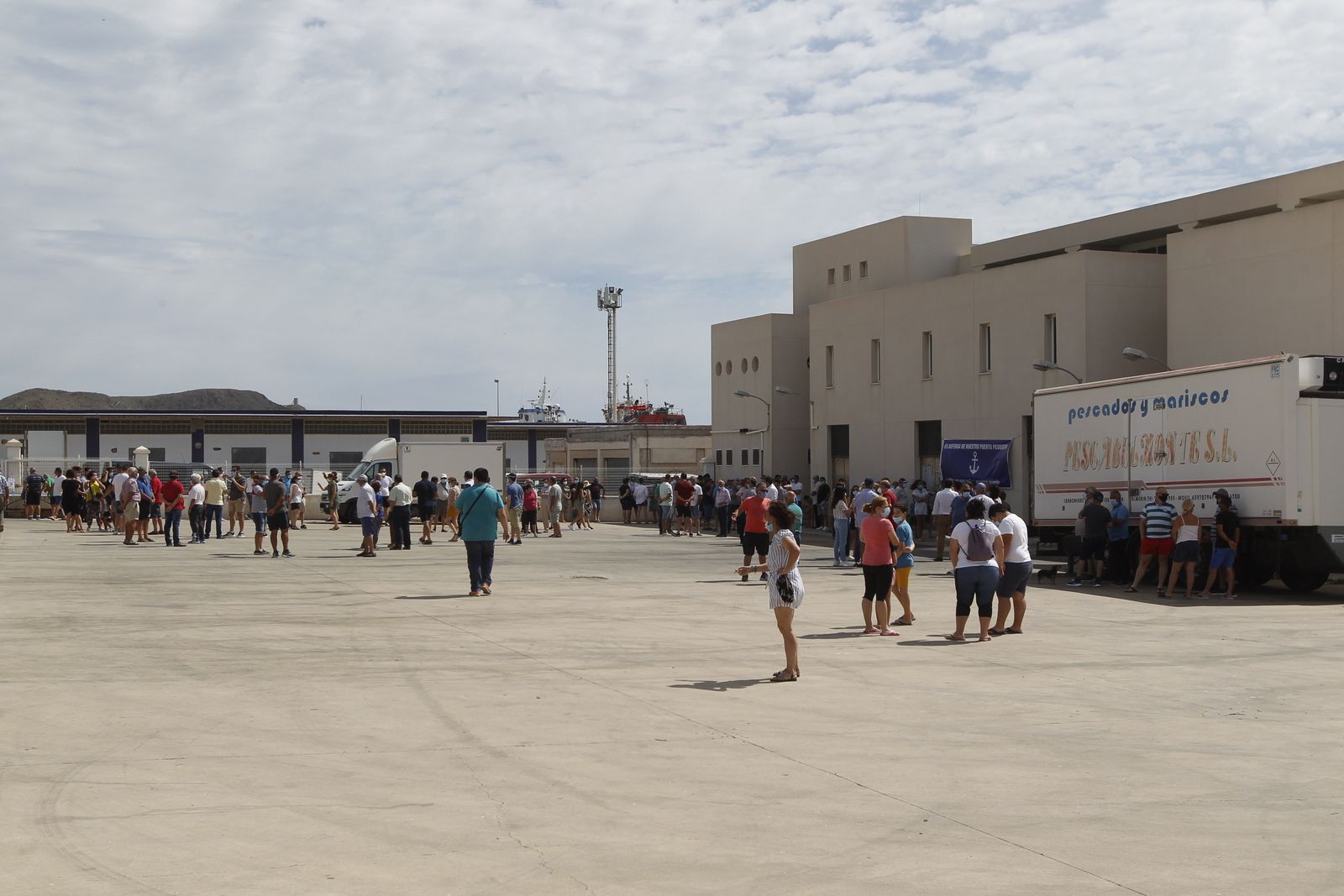 Fotogalería protestas pescadores de Carboneras