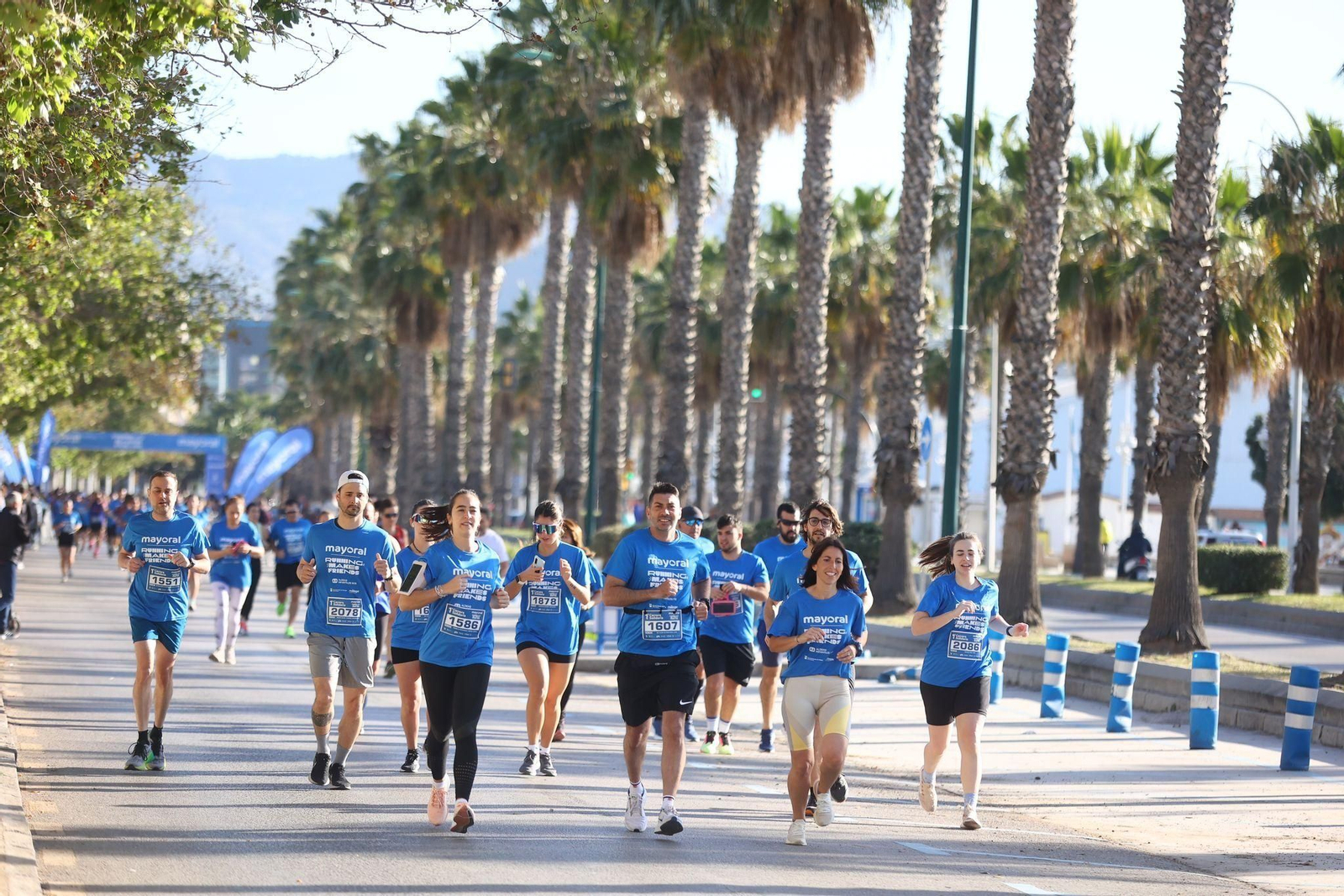 Las mejores fotos de la I Carrera Solidaria Mayoral de Málaga